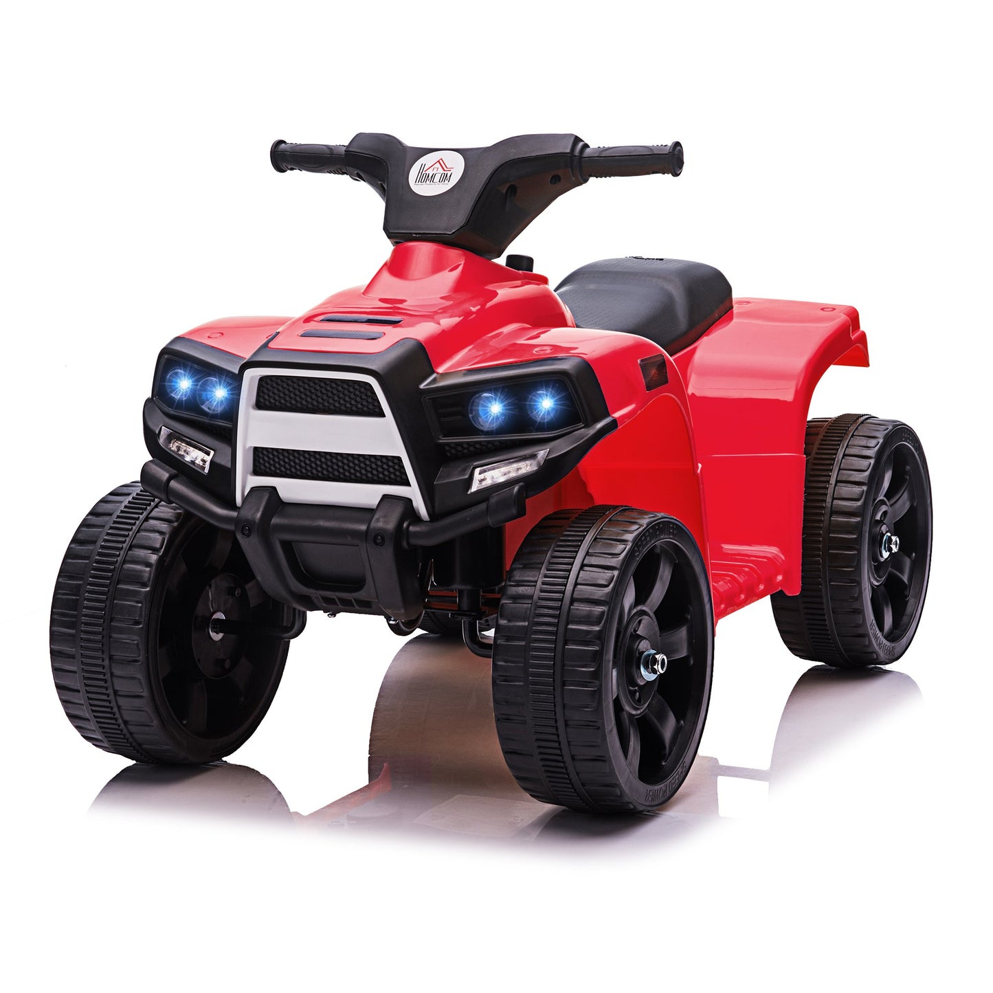 HOMCOM 6 V Kids Ride on Cars Electric ATV for 18-36 months Black+Red