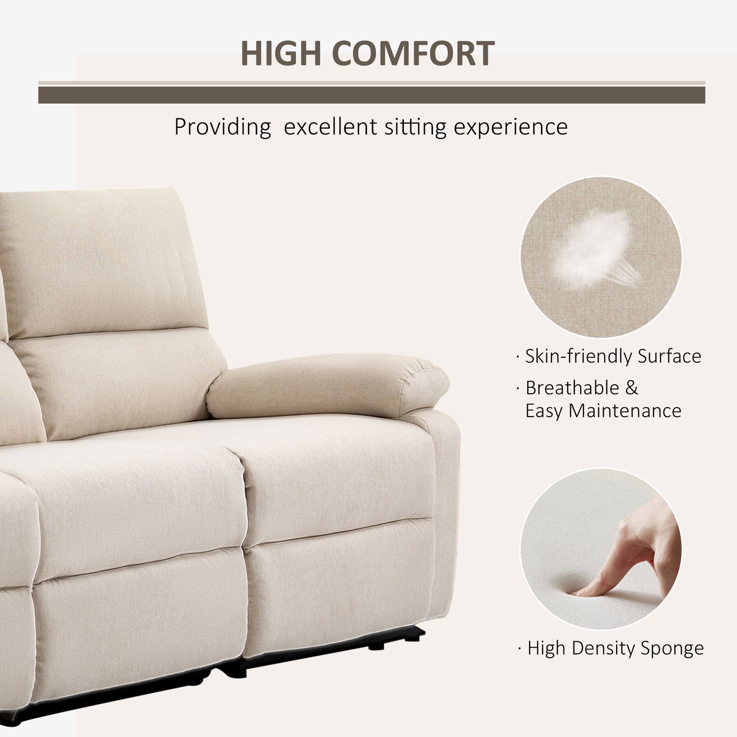 Overstuffed reclining deals sectional