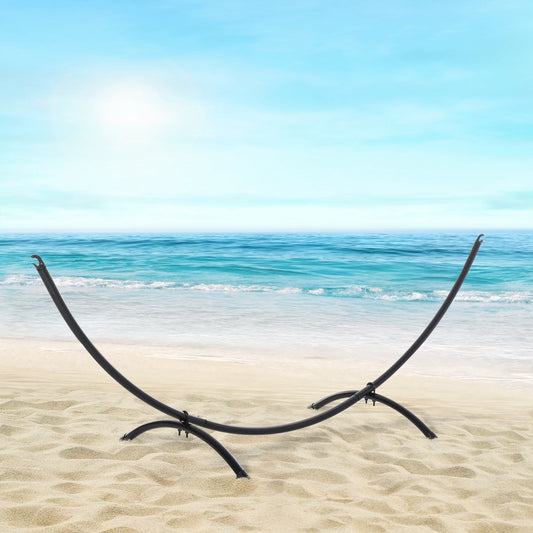 Outsunny 3m Adjustable Hammock Stand Only Universal Fit Garden Camping Picnic