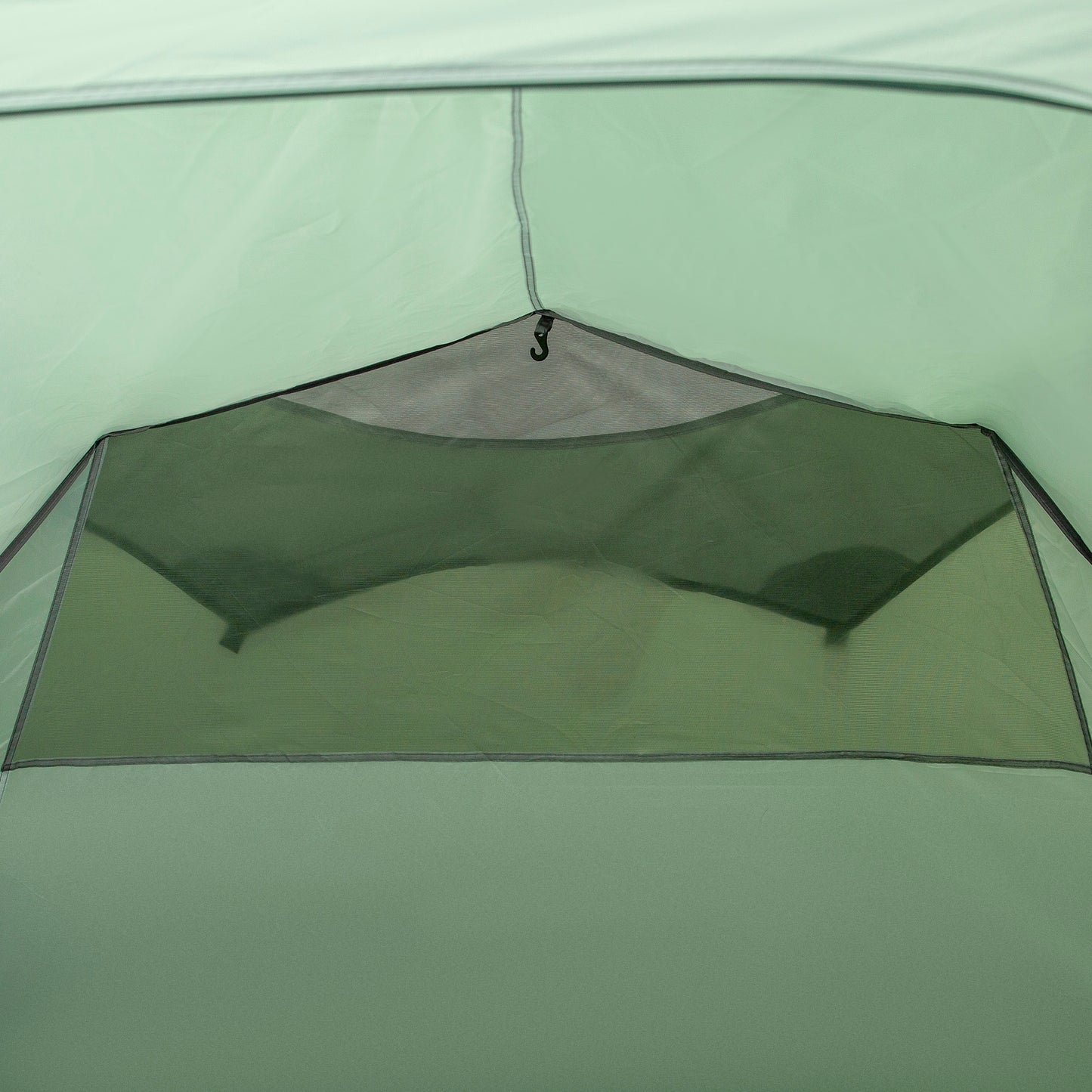 Outsunny Tunnel Tent, 2-3 Person Camping Tent with Sewn-in Groundsheet, Air Vents, Rainfly, 2000mm Water Column, Green
