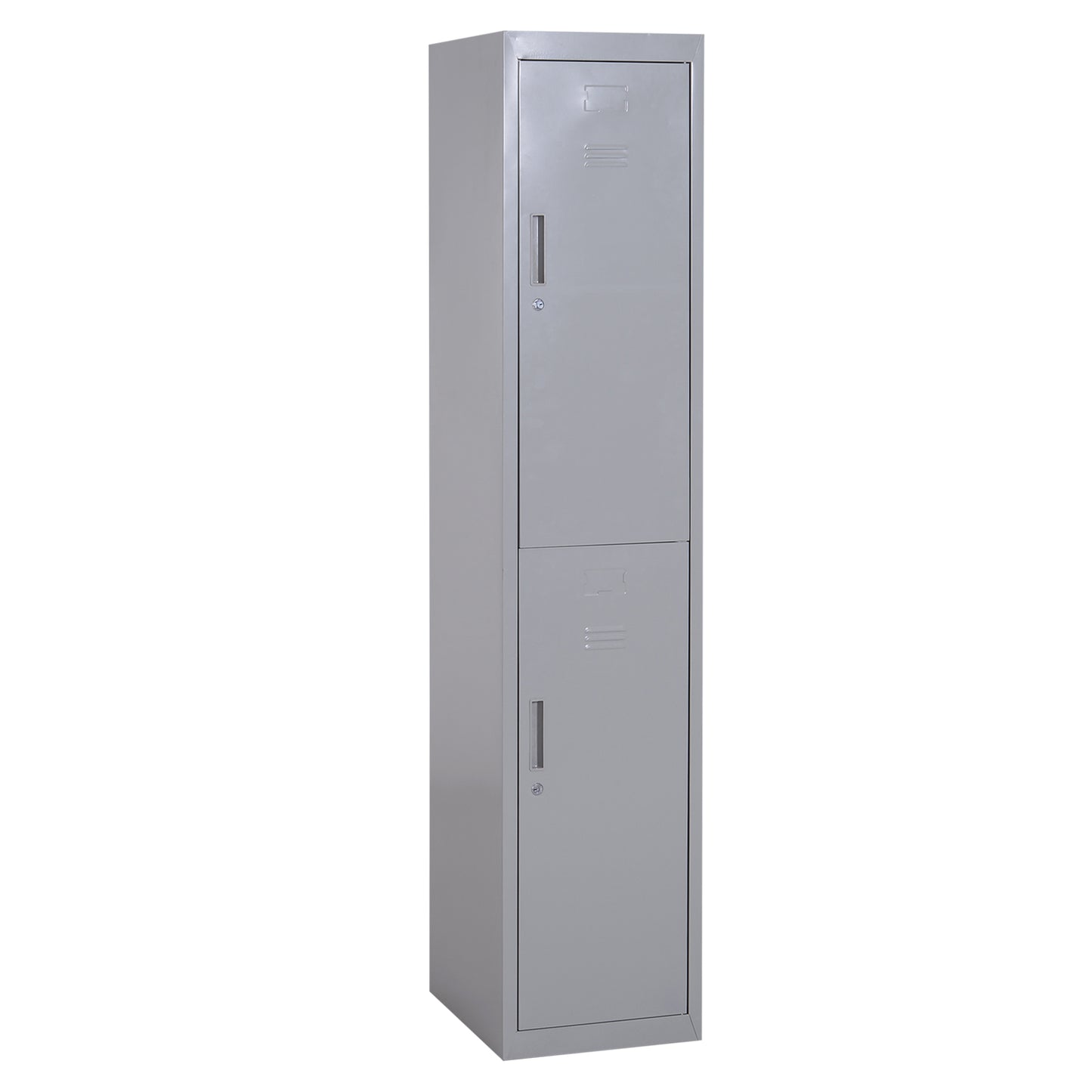 Vinsetto Storage Cabinet, Cold Rolled Steel, 38Wx46Dx180H cm-Grey