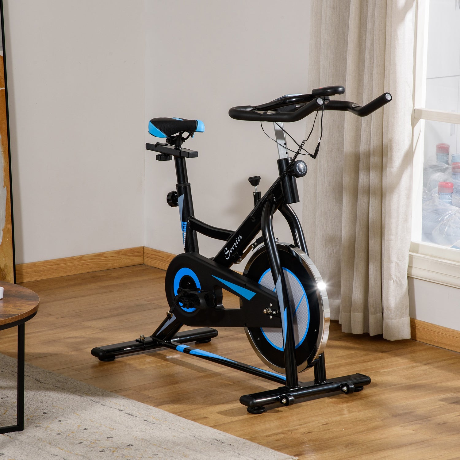 Homcom 8kg flywheel exercise best sale bike review