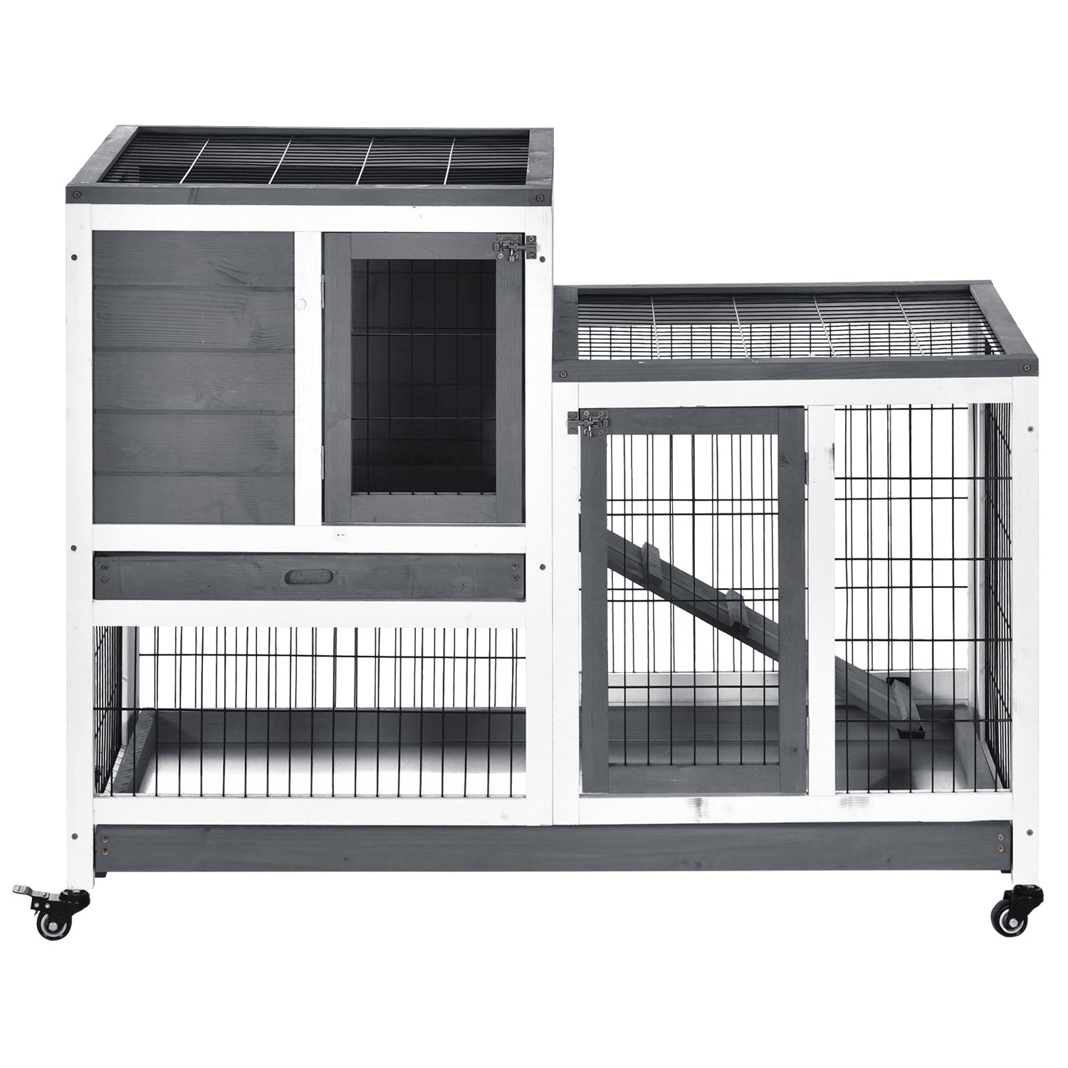 Indoor rabbit hutch for best sale 2 rabbits