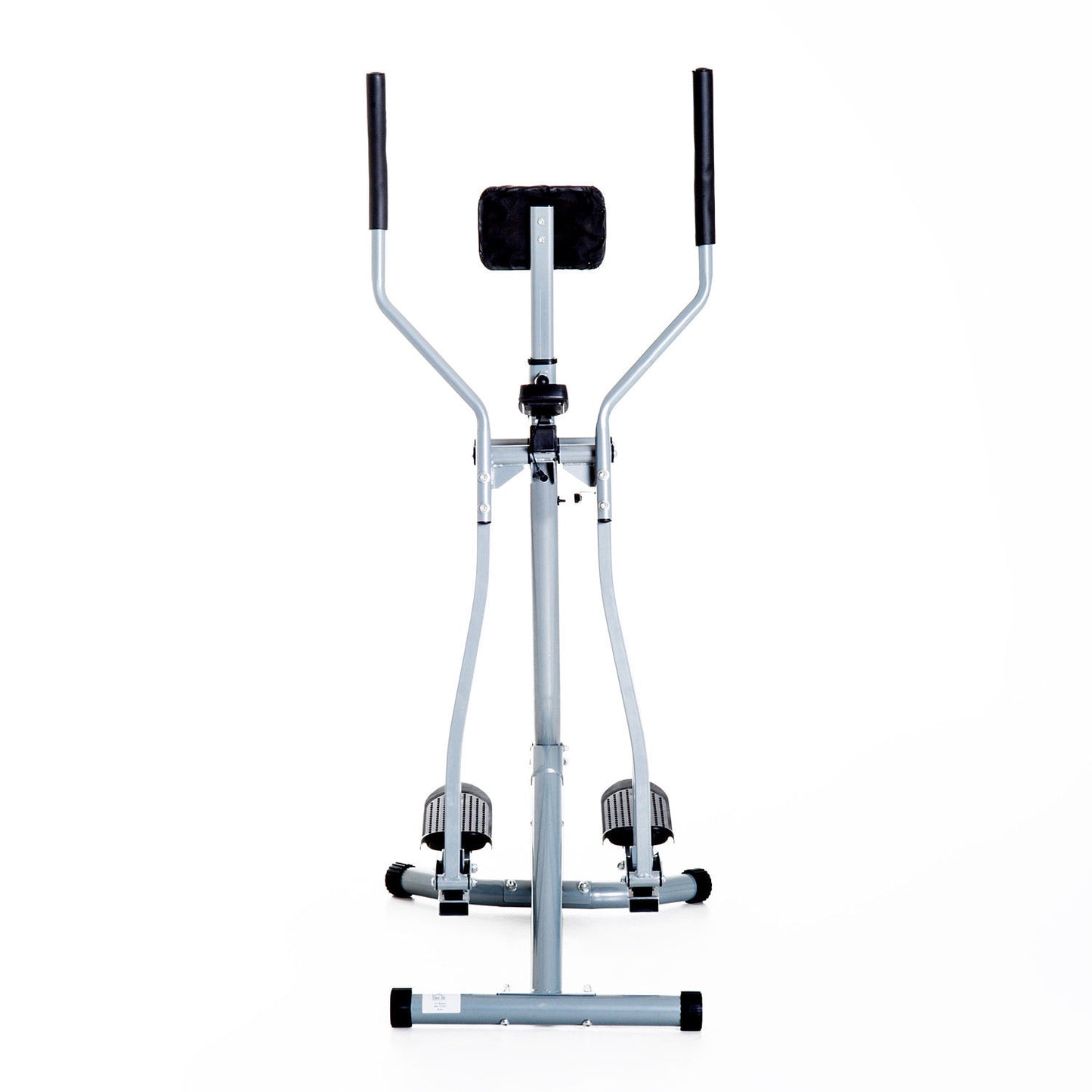 HOMCOM Air Walker with LCD for Home Gym-Silver/Black