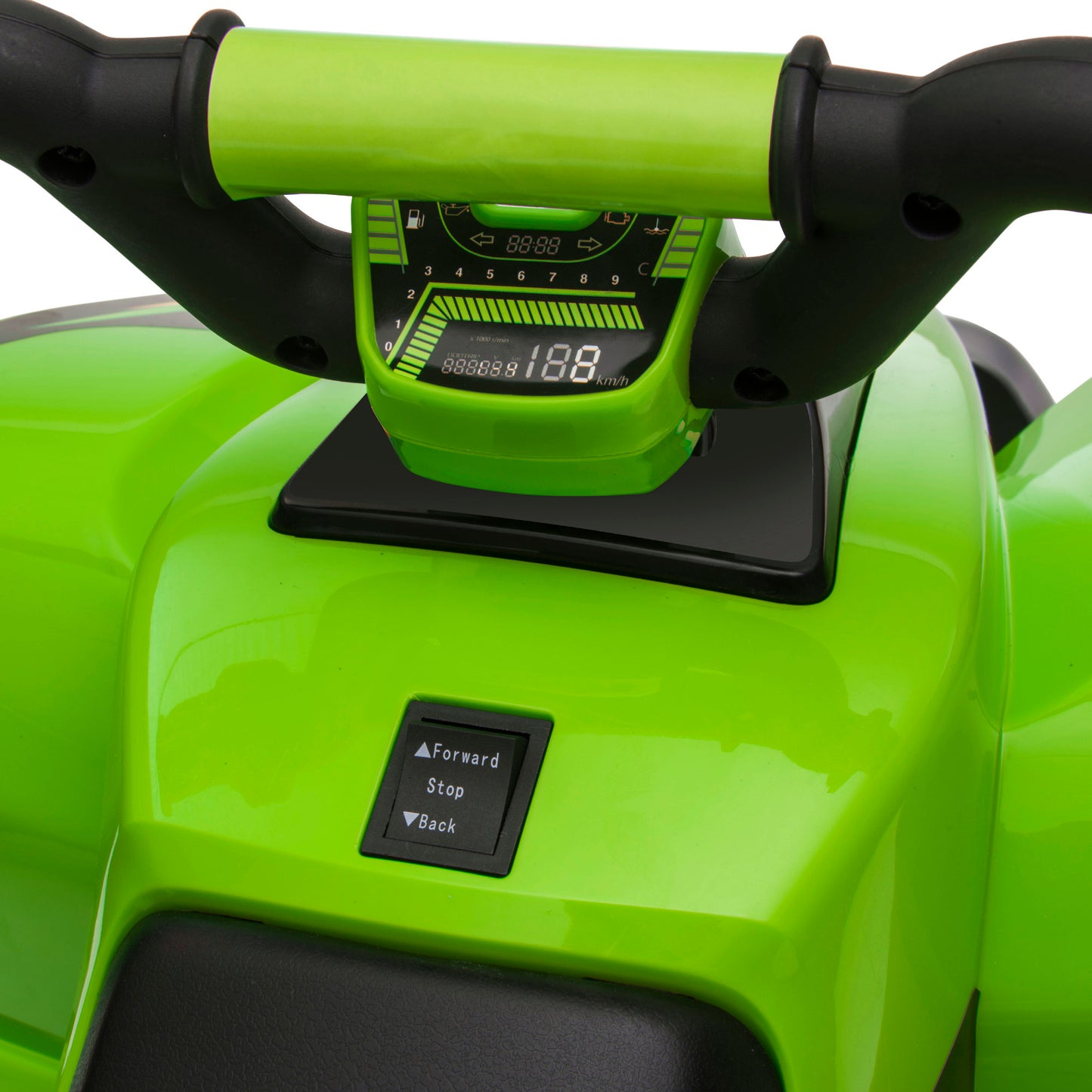 HOMCOM 6V Kids Electric Ride on Car Forward Reverse Functions for 3-5 Years Old Green