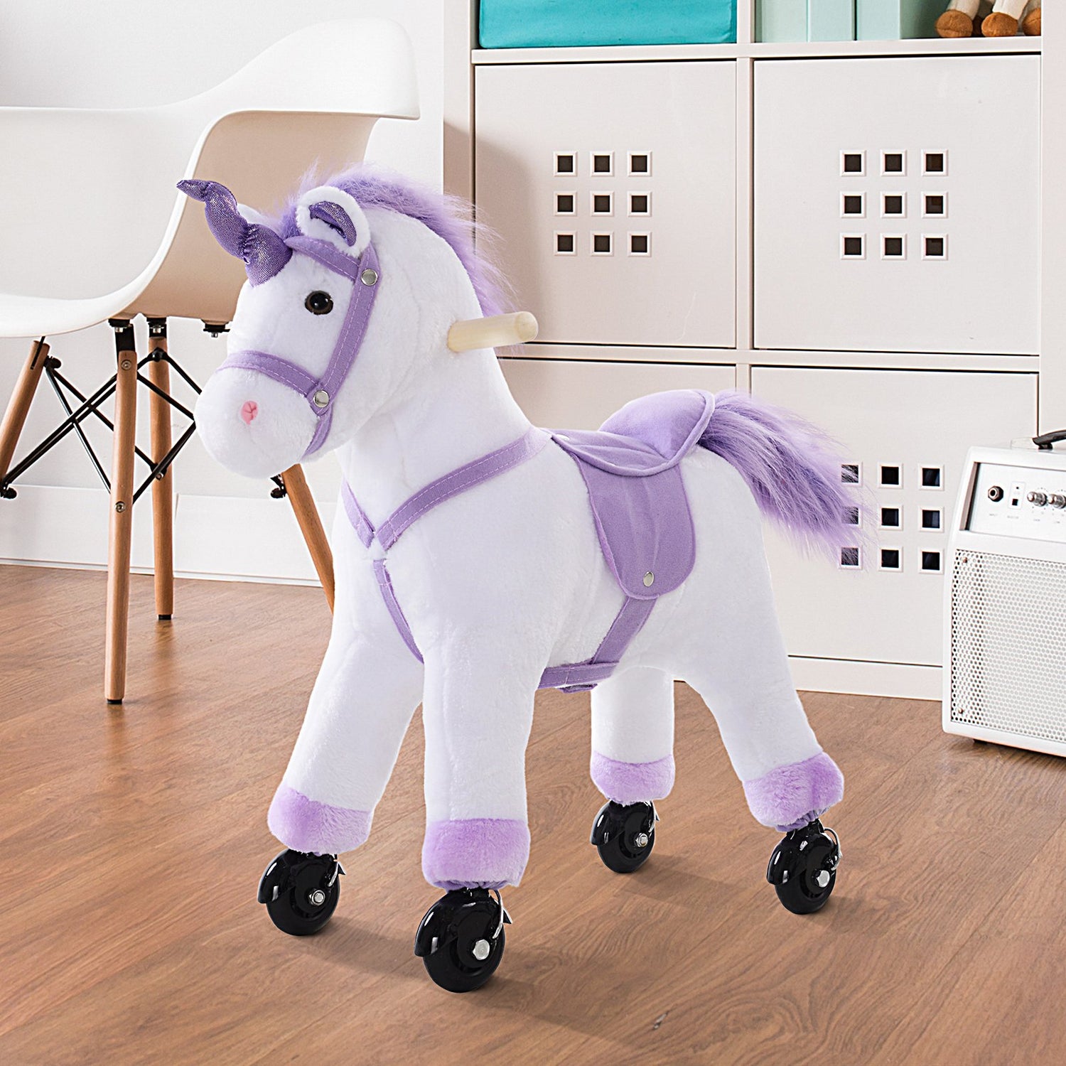 Toy horse that store neighs