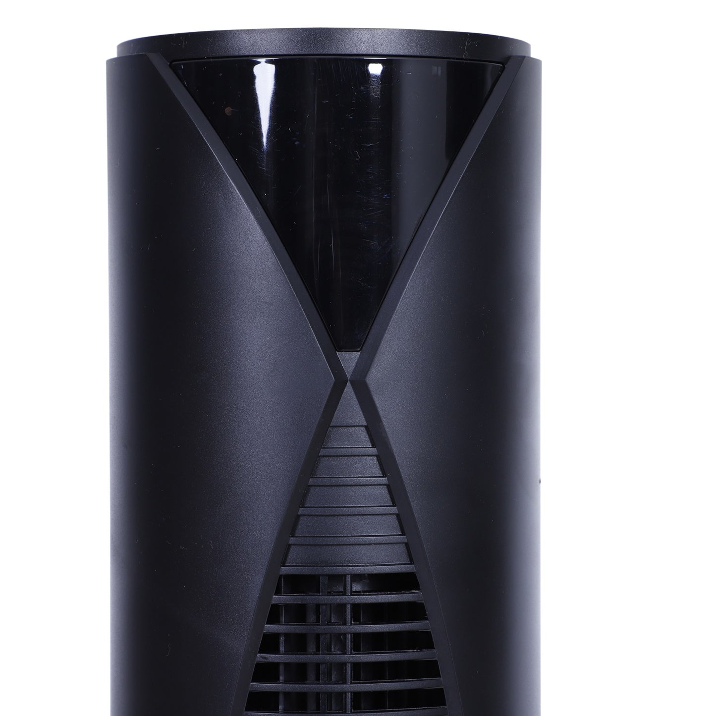 HOMCOM ABS Oscillating 3-Speed Settings Tower Fan w/ Remote Control Black