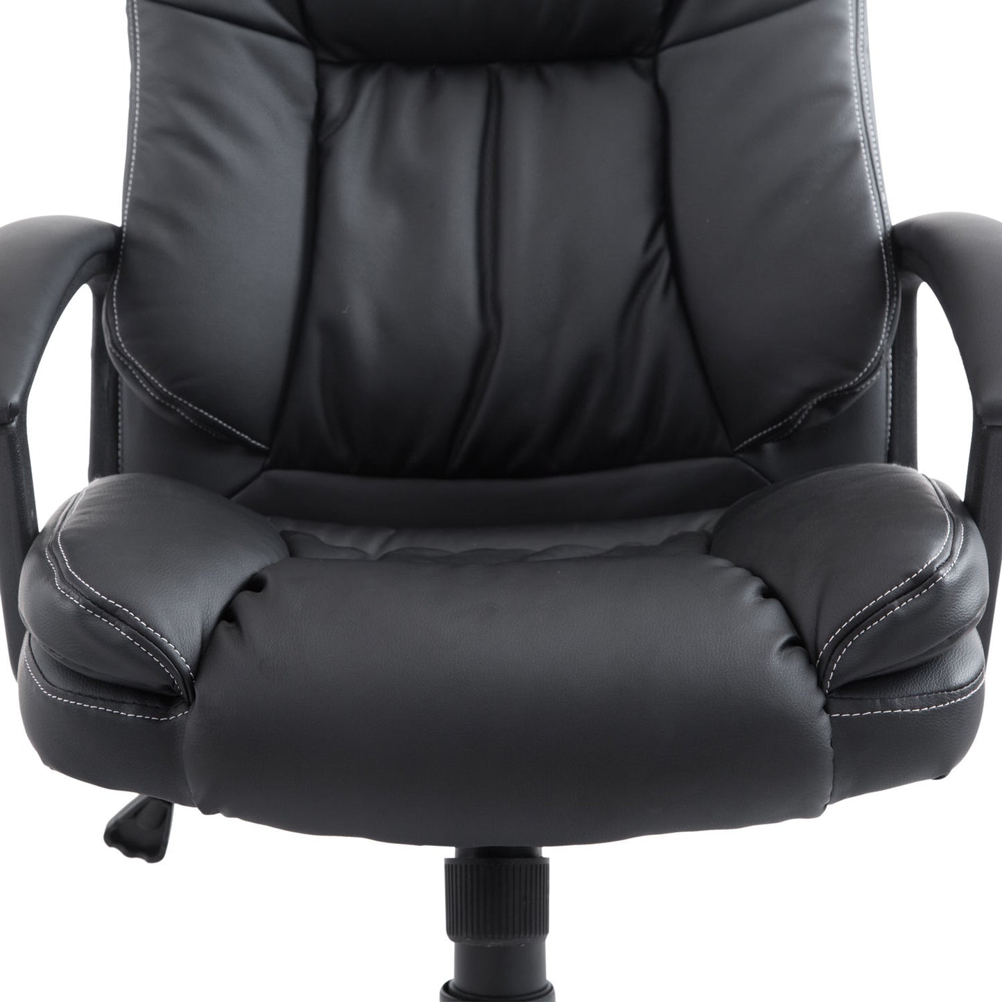 HOMCOM PU Leather Executive Office Chair-Black