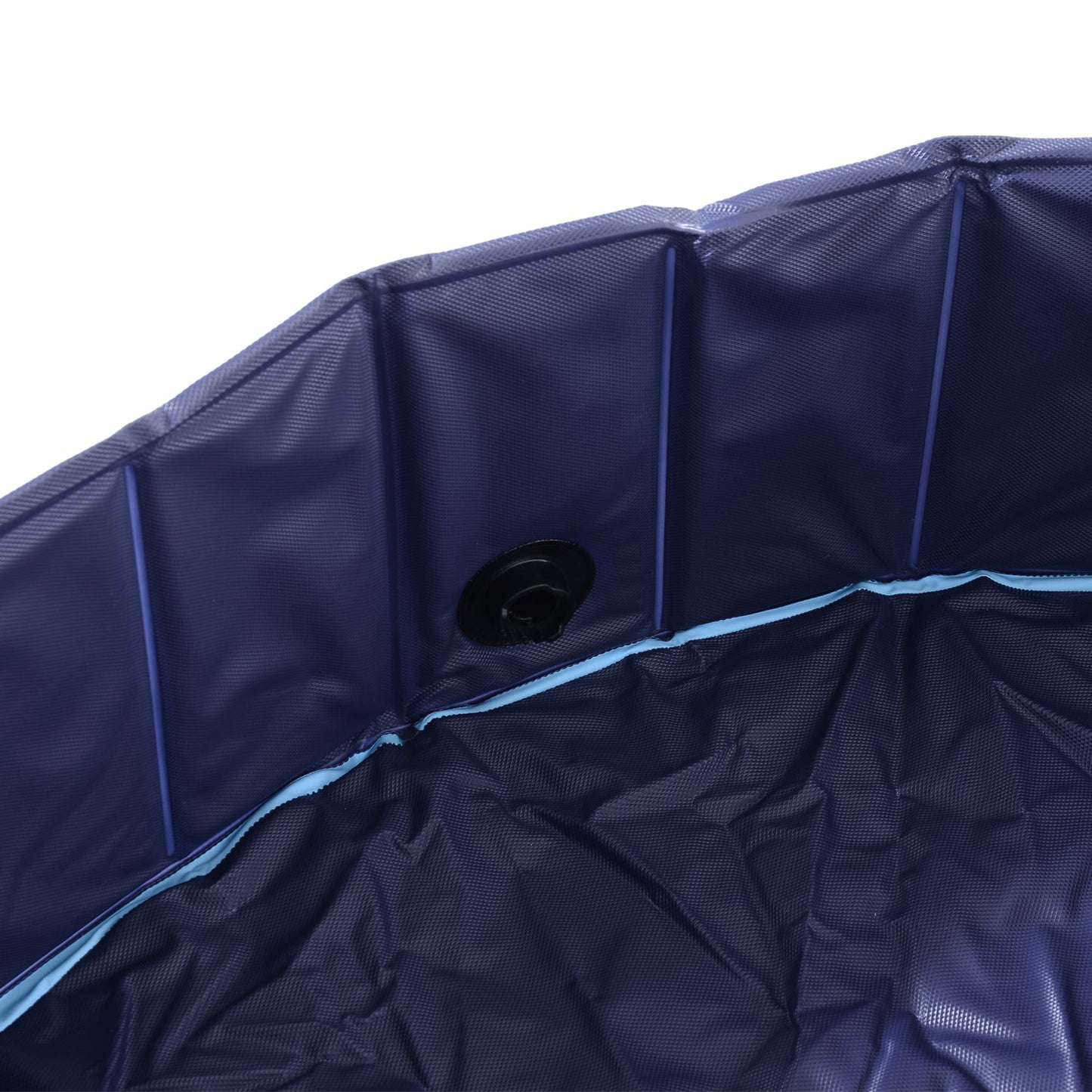 Pawhut Φ140 x 30H cm Pet Swimming Pool-Blue