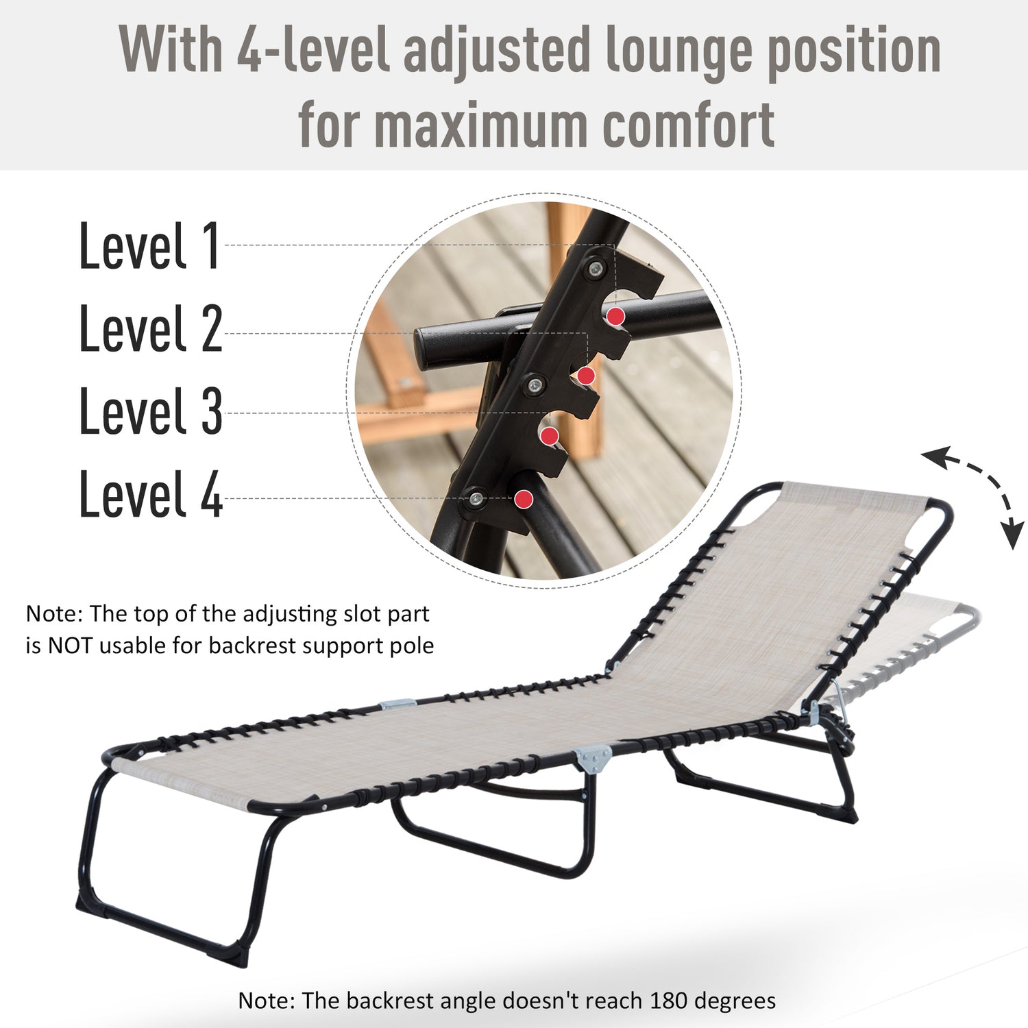 180 degree deals zero gravity chair