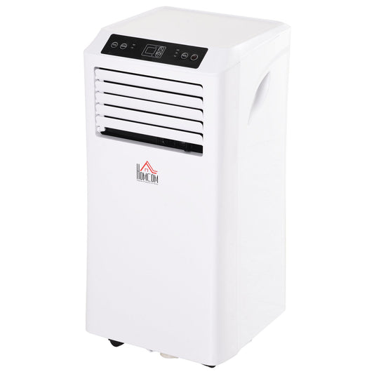 HOMCOM 10000BTU Portable ABS Air Conditioner w/ Remote Control White