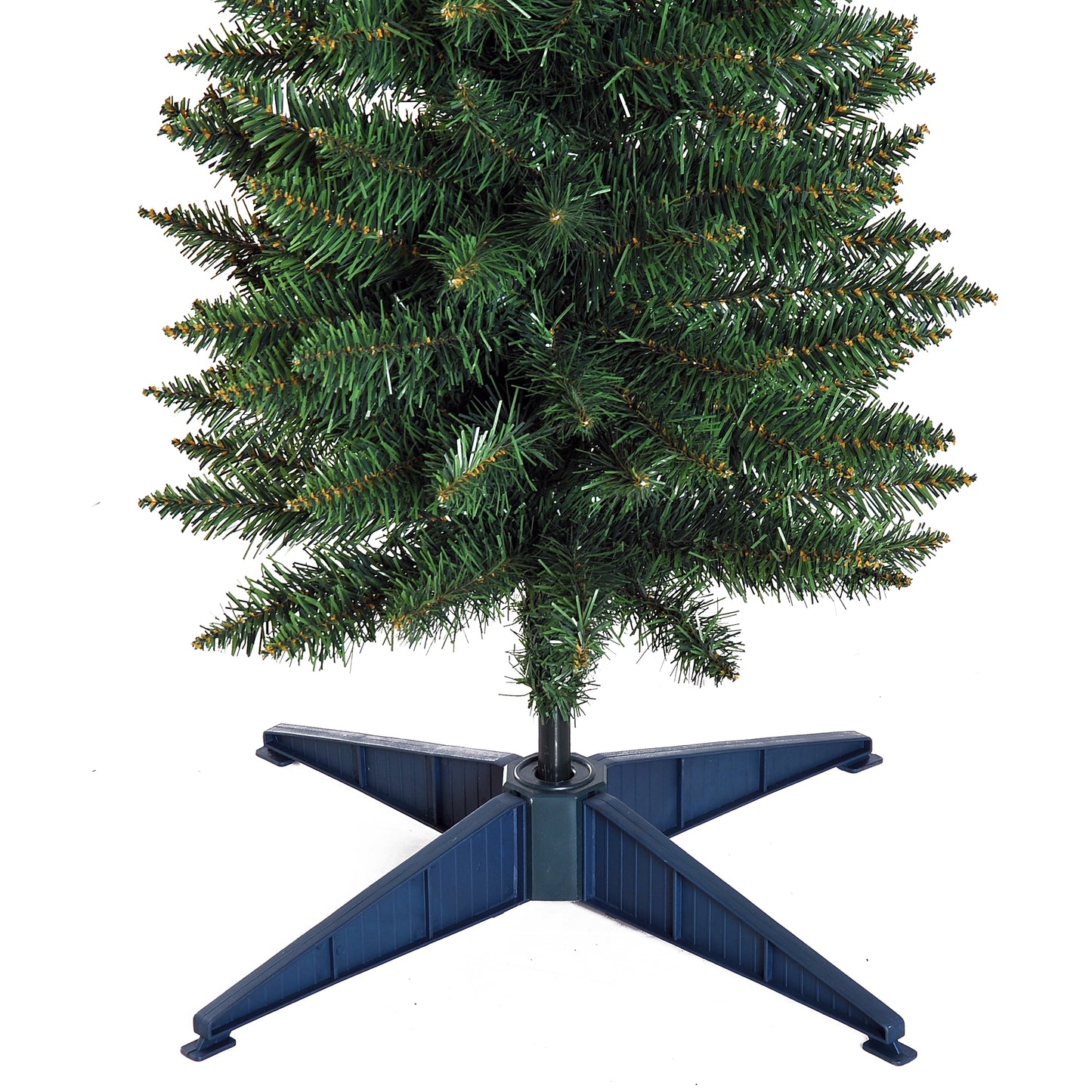 HOMCOM 5FT Artificial Christmas Pine Tree W/Plastic Stand-Green