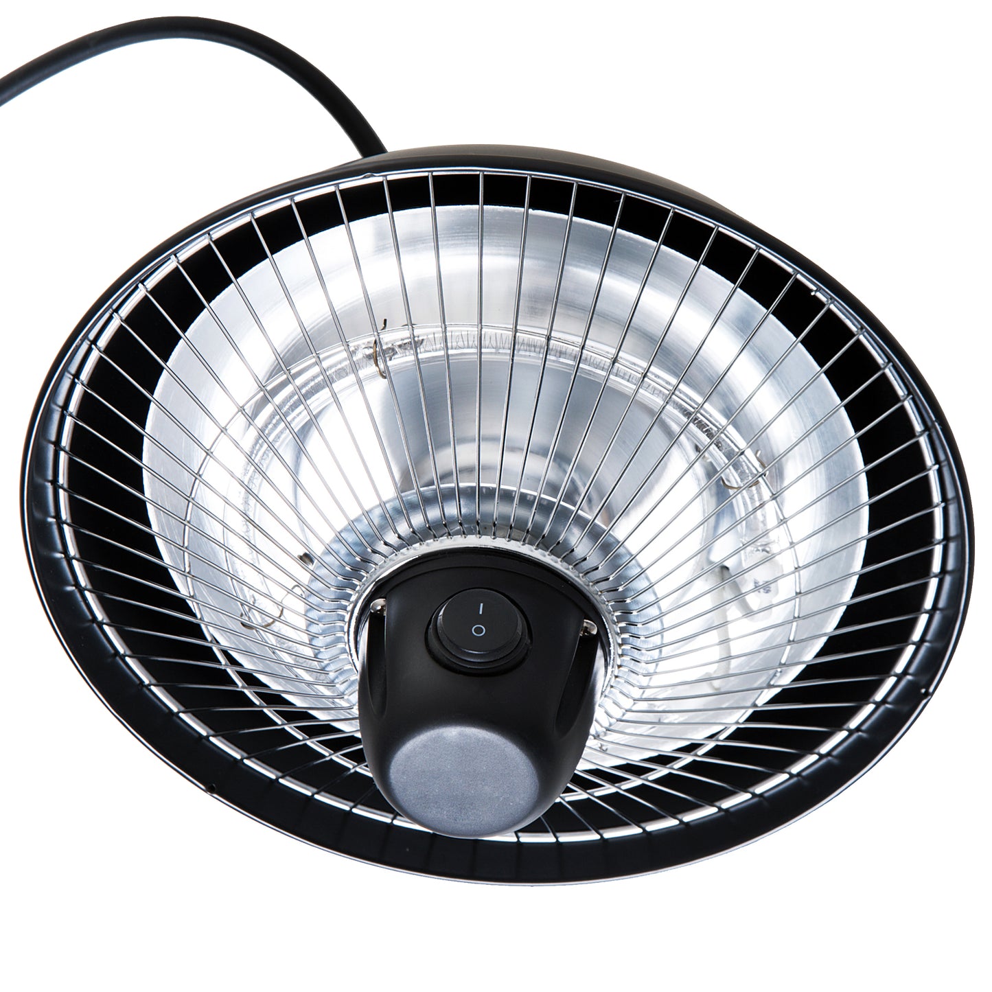 Outsunny Patio Ceiling  Electric Heater, 600W-Black