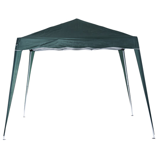 Outsunny Pop-Up Tent,  3Lx3Wx2.4H m-Green