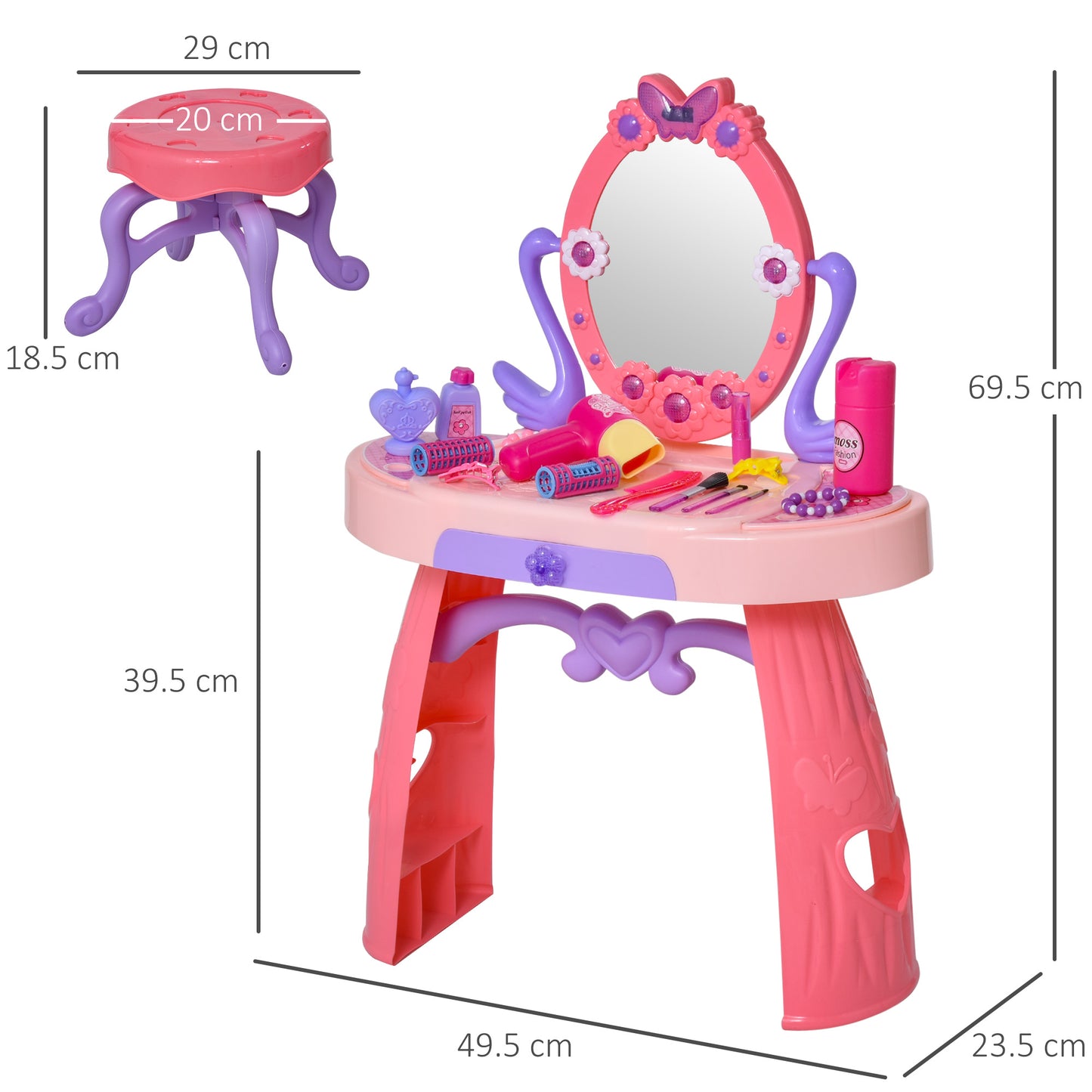 Particle board Dressing Table 18