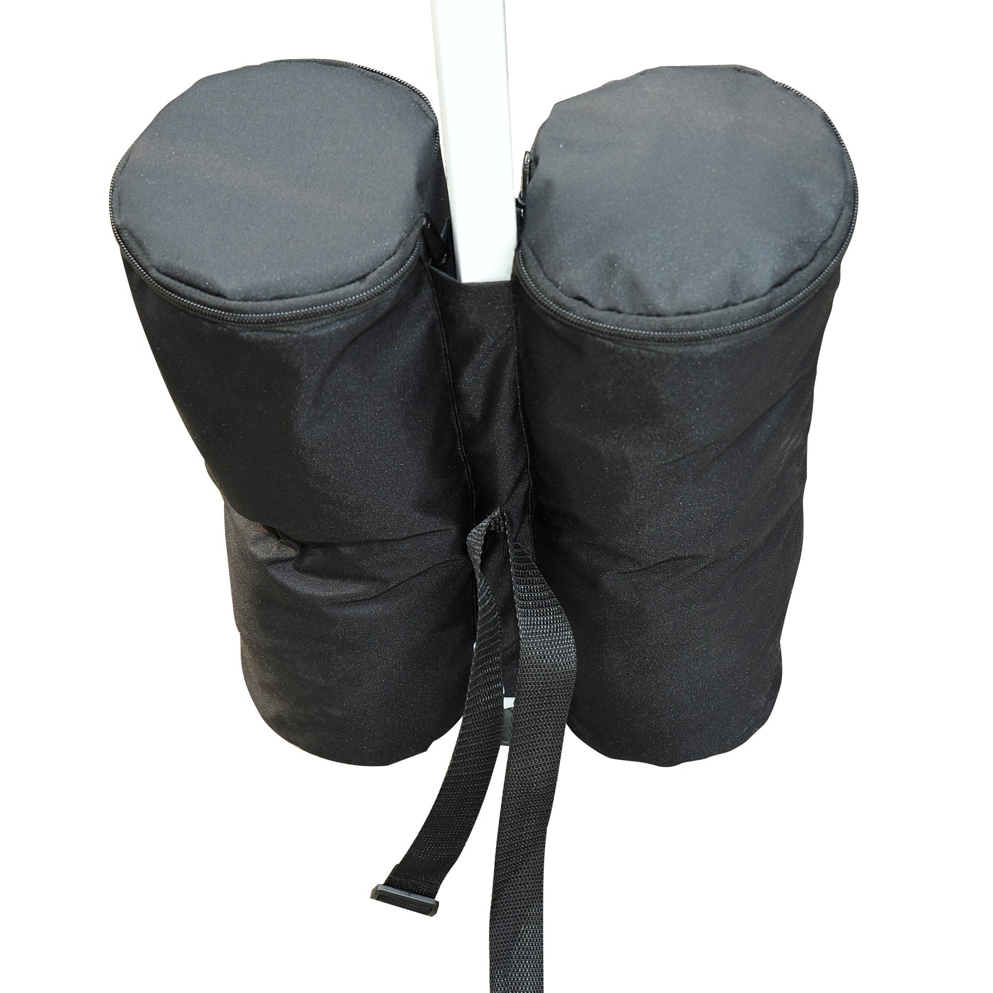 Outsunny 4 Pc Gazebo Sand Bag Weight Set-Black