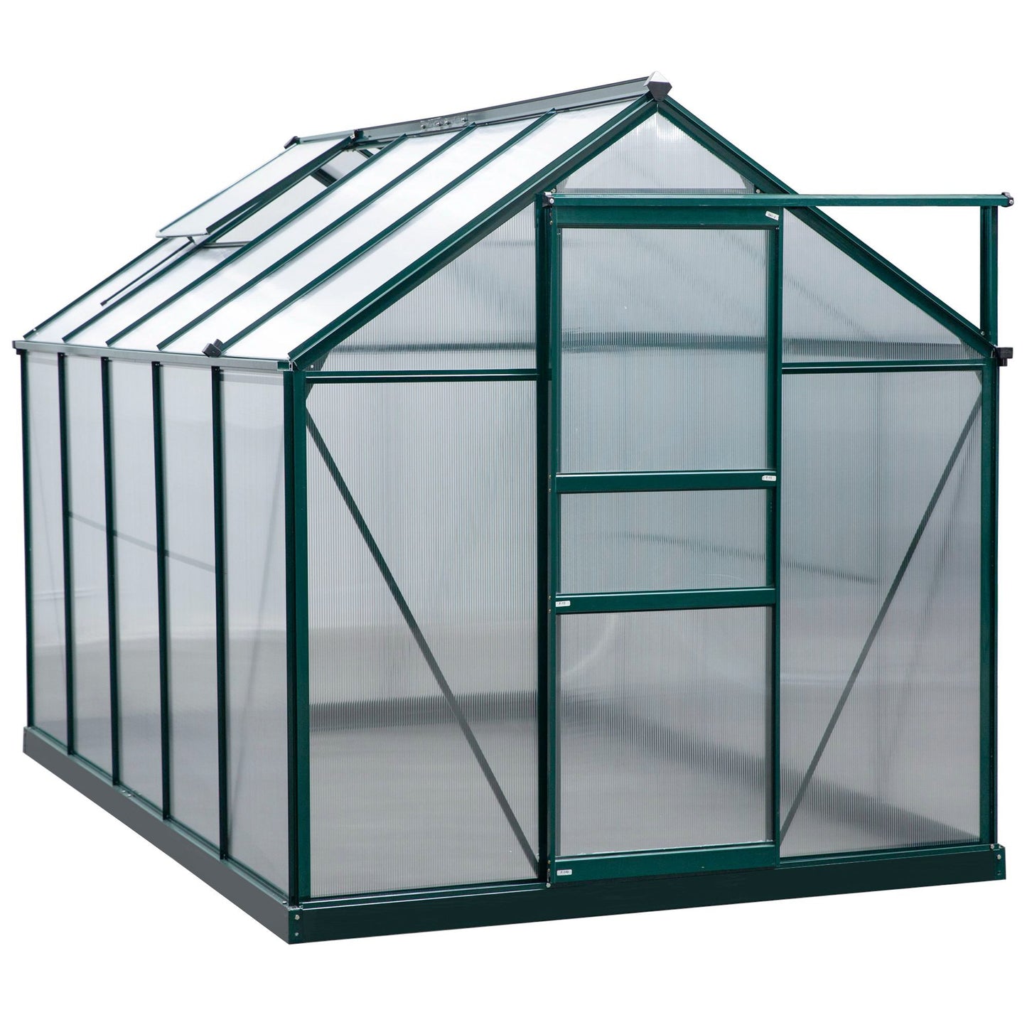 Outsunny 10ft x 6ft Aluminium frame Walk-in Greenhouse