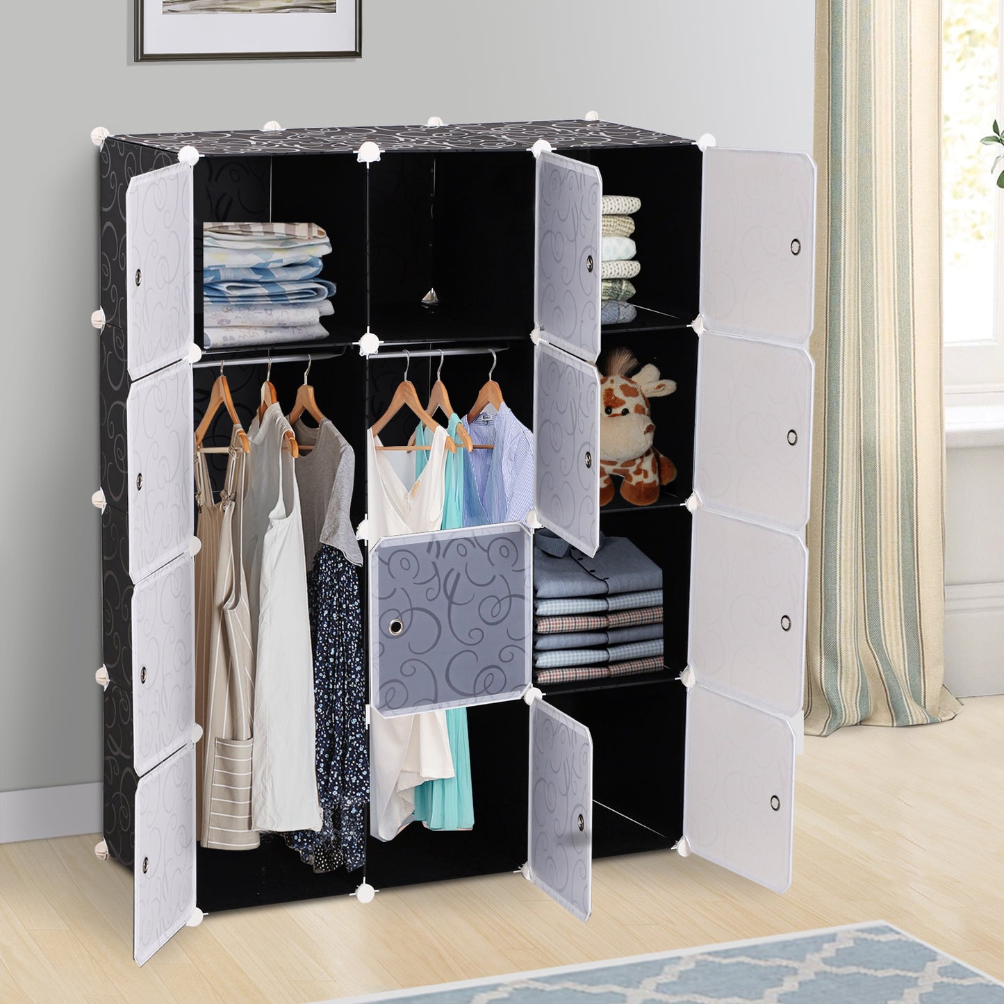 Portable shop armoire closet