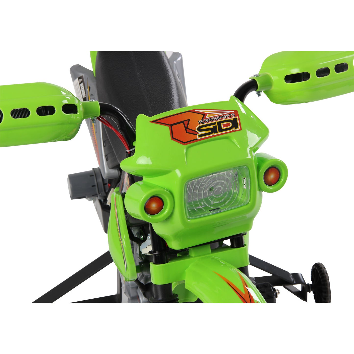 HOMCOM 6V PP Electric Motorcycle for Kids Ride on Toys with Effects Green