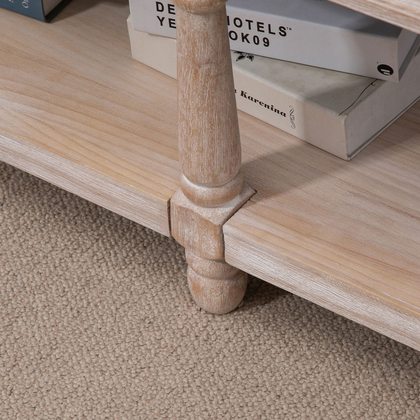 HOMCOM Shoe Rack Bench w/ Button Tufted Seat Cushion for Hallway Bedroom Cream White