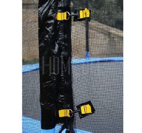 Homcom  8ft Trampoline Replacement Net, Black