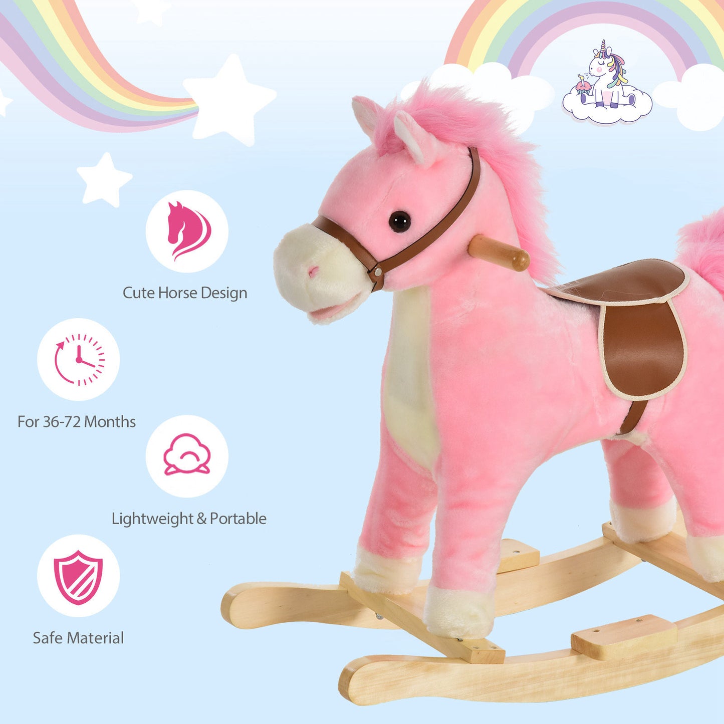 Cute 2024 rocking horse