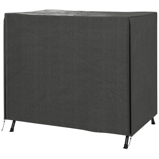 Outsunny 600D Oxford Patio Swing Chair Cover Outdoor Garden Furniture Rain Protection Protector Waterproof Anti-UV, 177 x 114 x 152 cm, Dark Grey