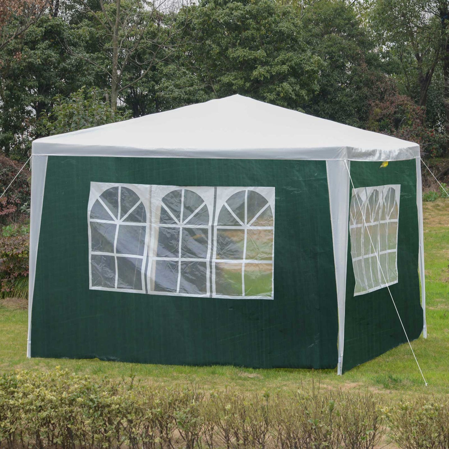 Outsunny 3x2 m Canopy Gazebo Marquee Replacement Side Panel-Green