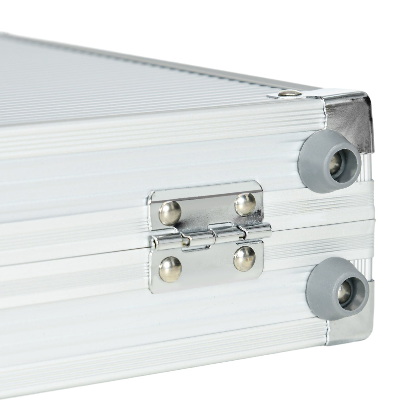 SPORTNOW 500PCS Poker Chips Set Poker Set with Mat and Chips, 2 Card Decks, Dealer, 5 Dices