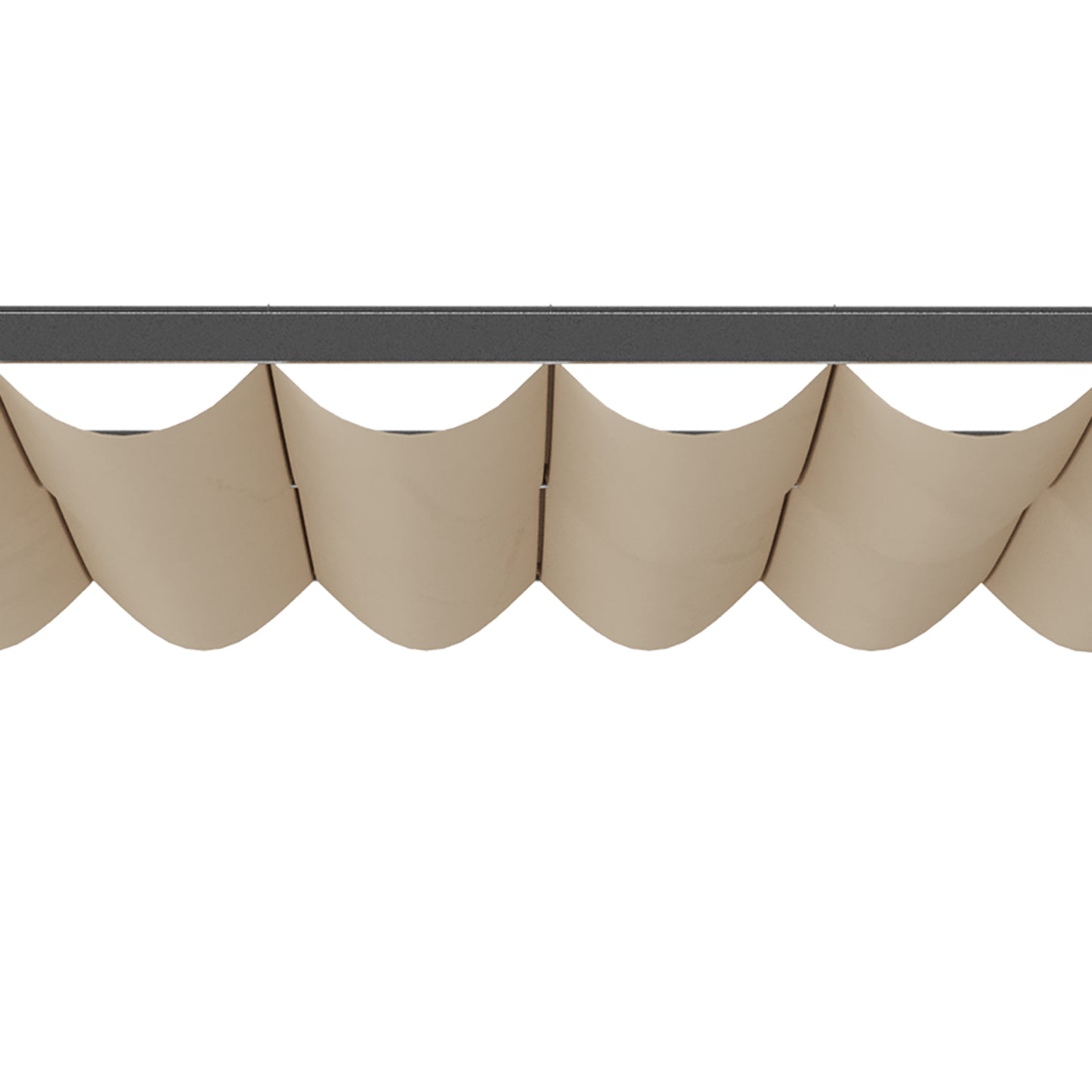 Outsunny 2.8 x 3(m) Metal Pergola Gazebo Patio Sun Shade Shelter Retractable Canopy  Marquee Party BBQ Tent