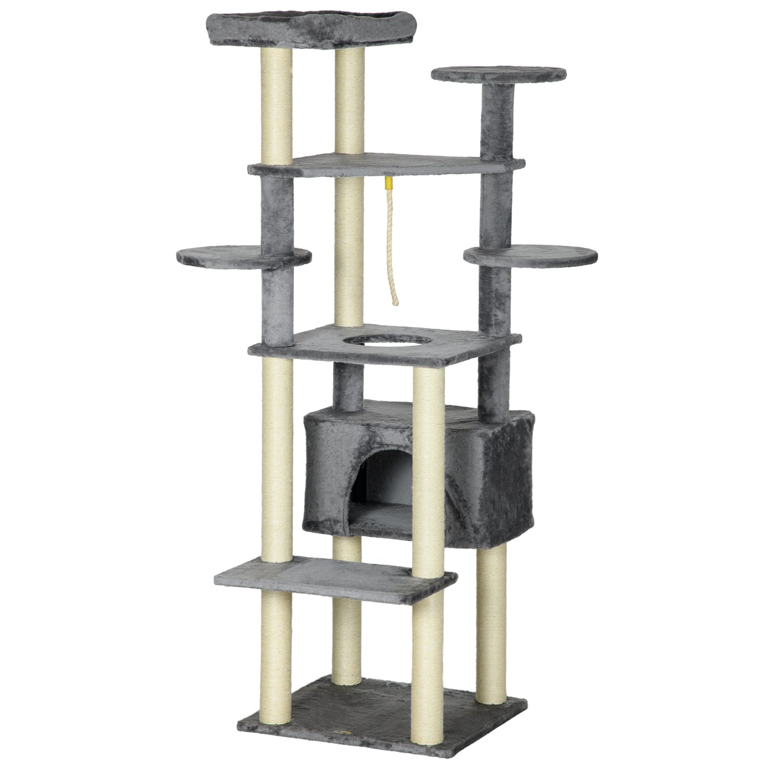 A cat outlet tower