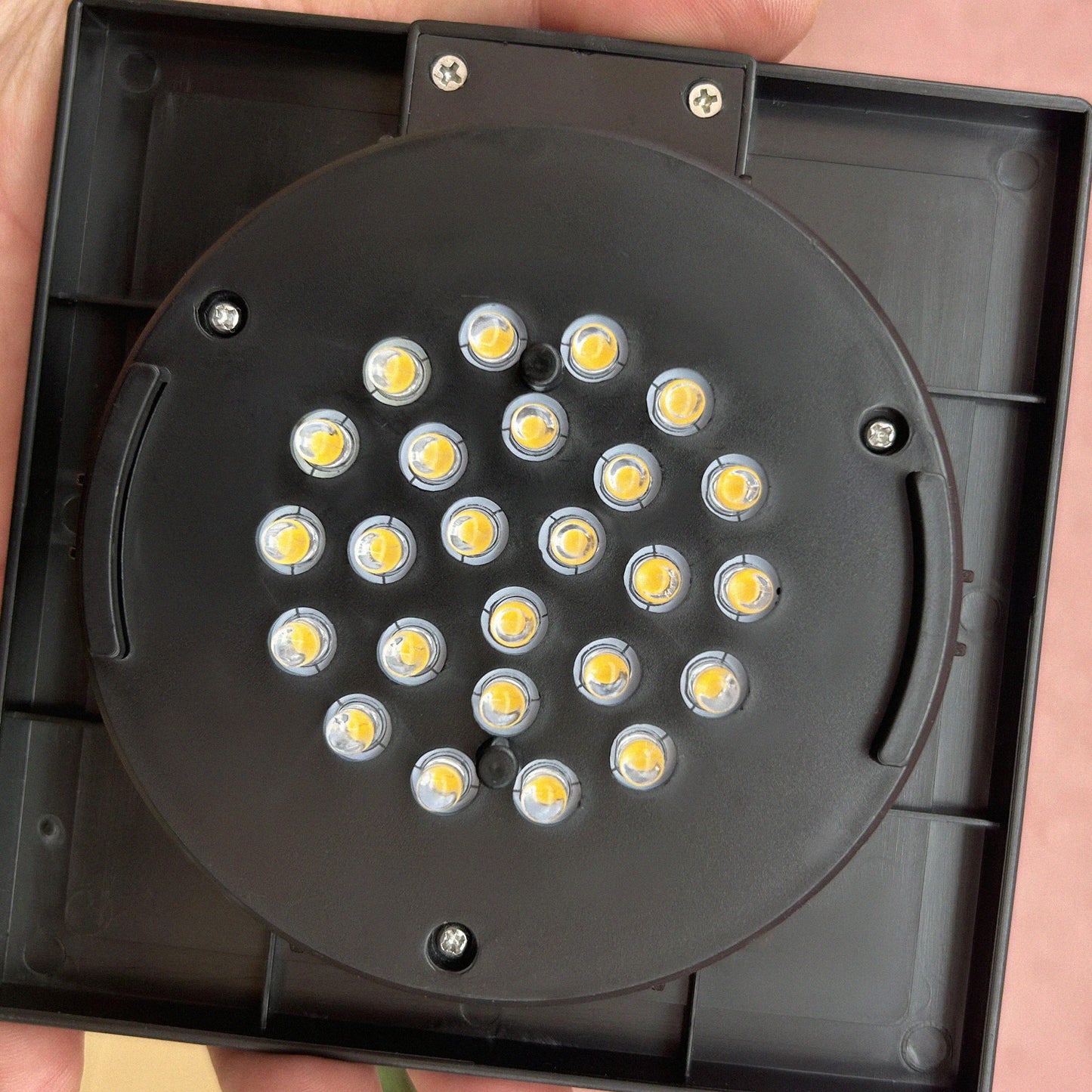 Outsunny Solar Floor Lamp, Outdoor Garden Lantern Pathway Light & Decorative Lighting w/ Auto On/Off LED Lights, IP44, for Porch, Yard, Brown