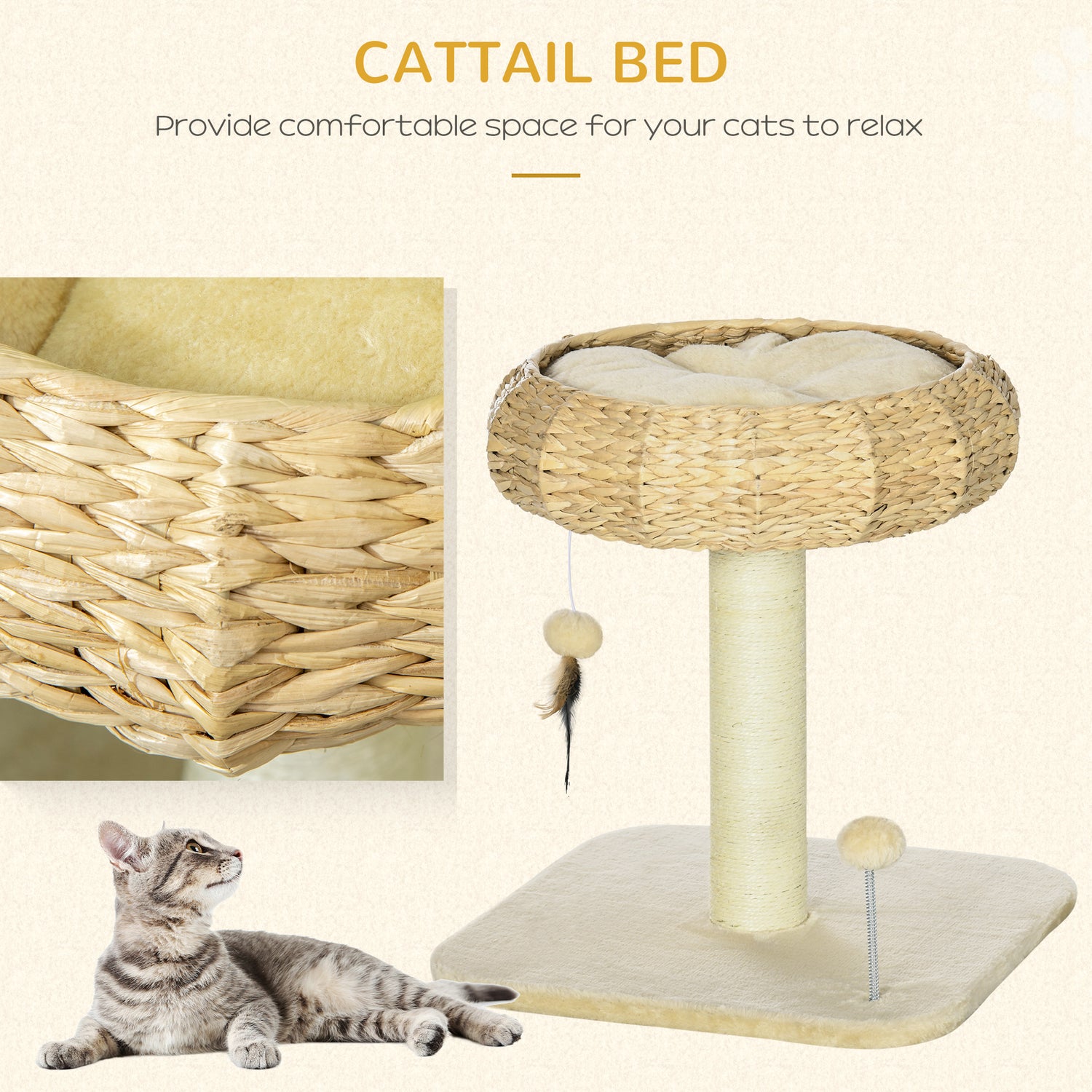 Cat top climbing toy