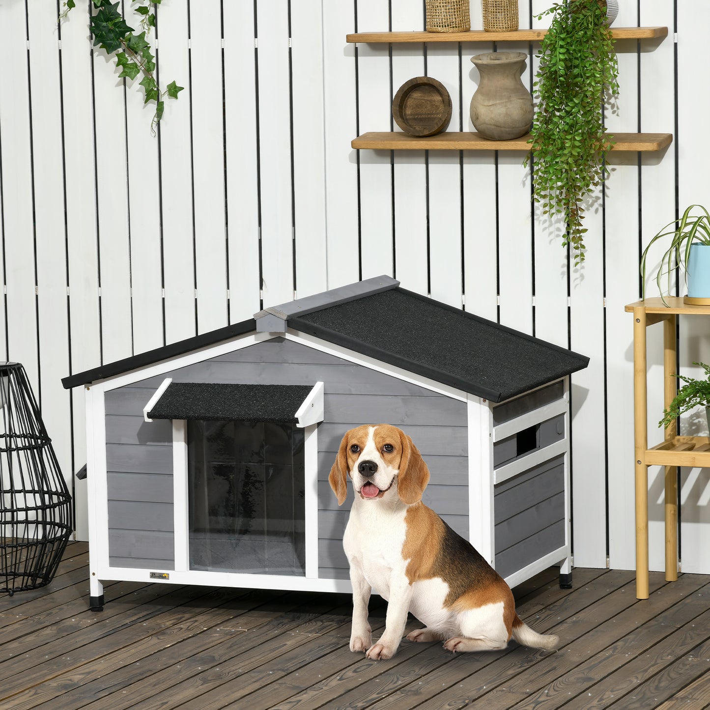 Pawhut best sale dog house