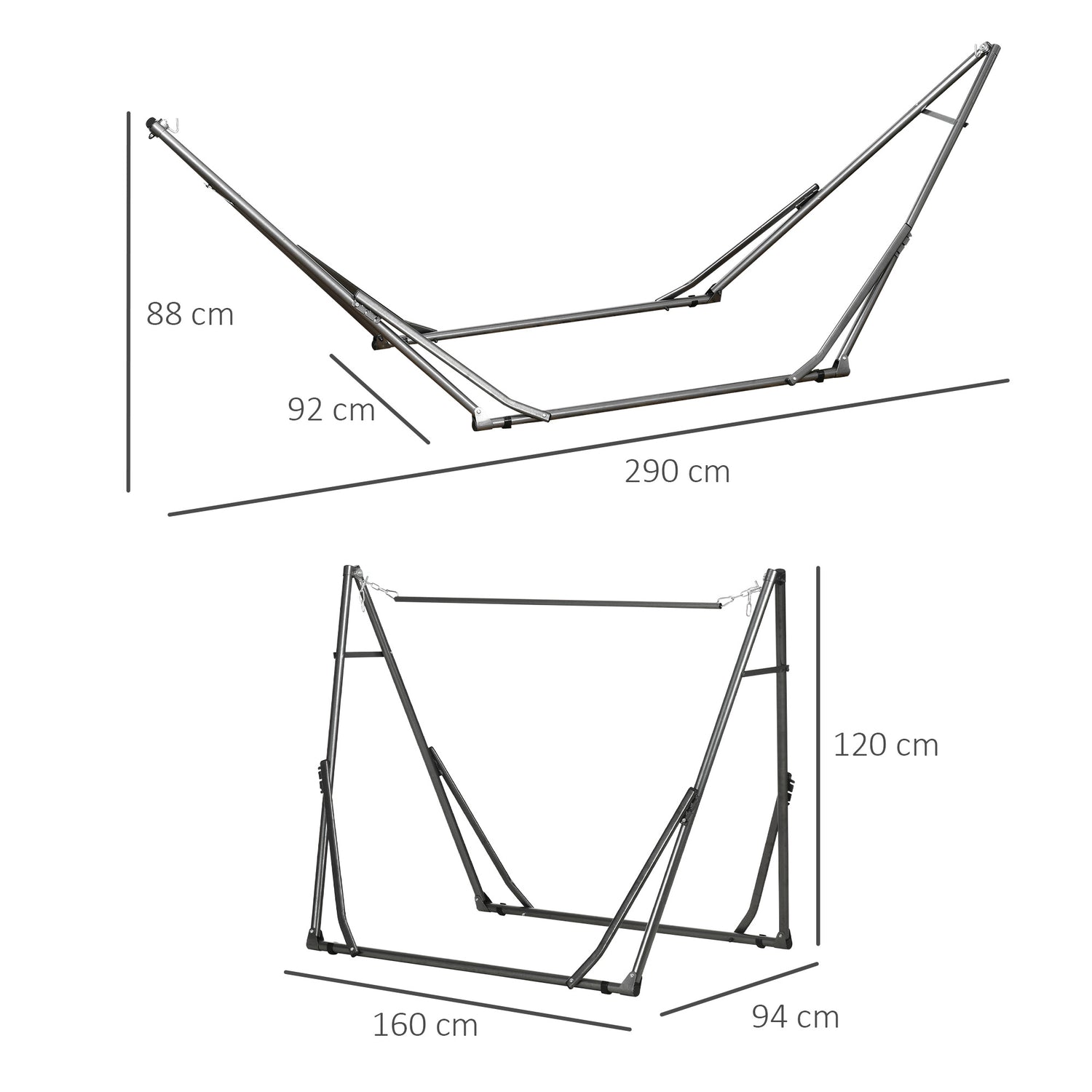 Foldable hammock hotsell stand diy