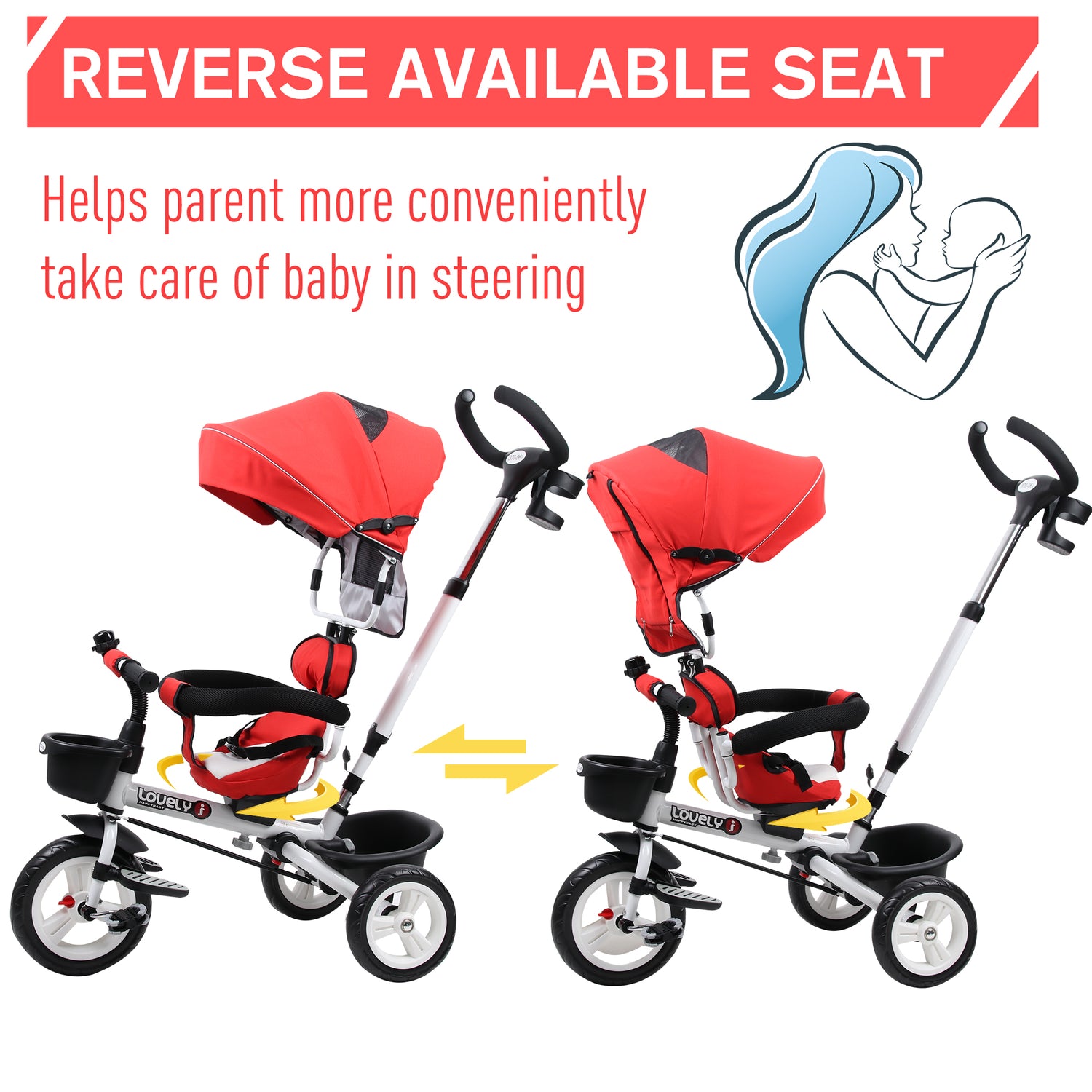 Baby sales tricycle stroller