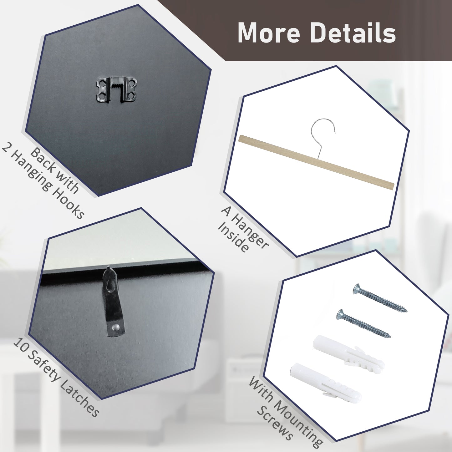 HOMCOM Football Shirt Frame Display, Acrylic Jersey Frame with UV Protection, Aluminium Sports Shirt Shadow Box for Basketball Football Baseball, 60 x 80 cm, Black