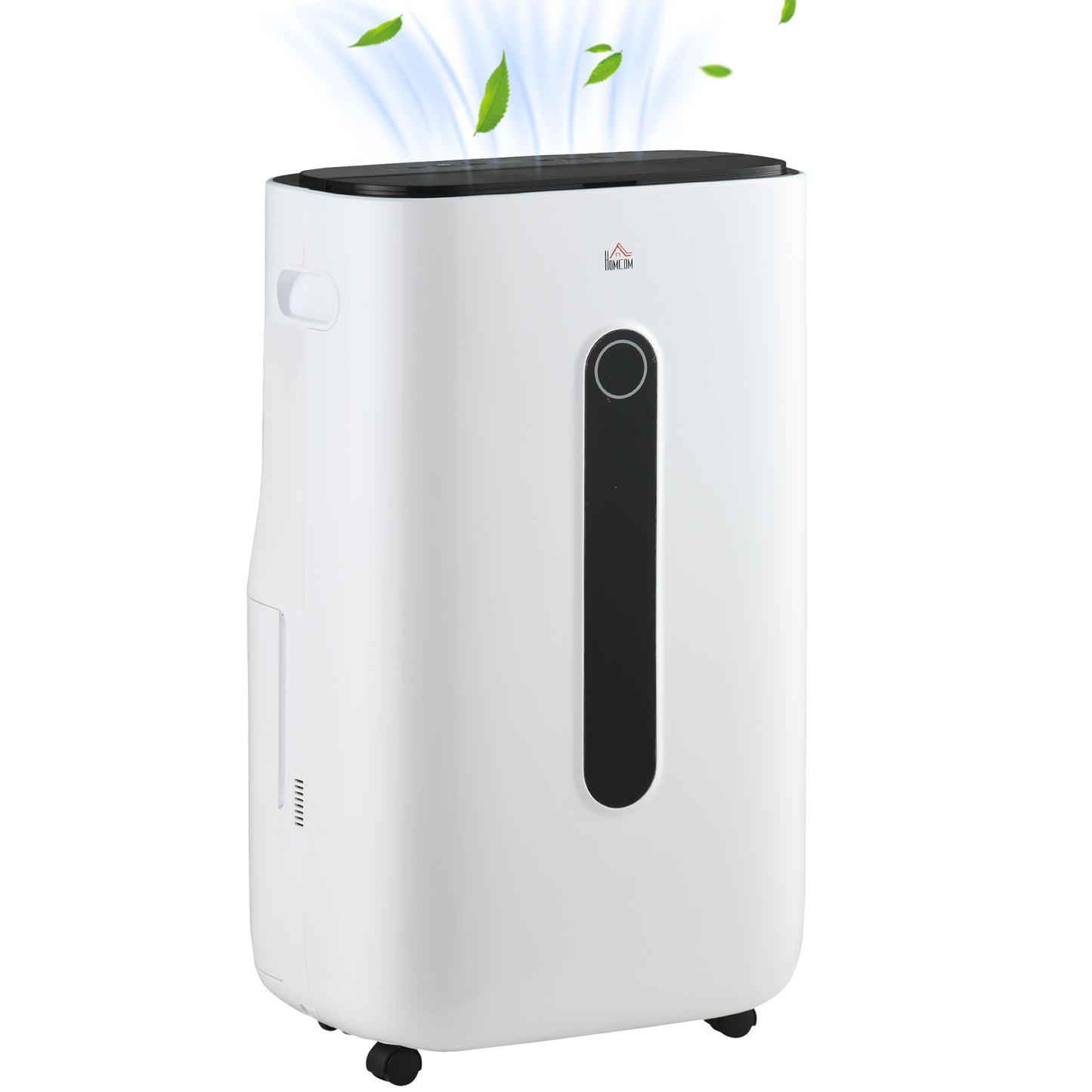 HOMCOM 6500mL Portable Dehumidifier with Air Purifier Filter, 24H Timer, 4 Modes, 22L/Day, for Home Laundry Basement