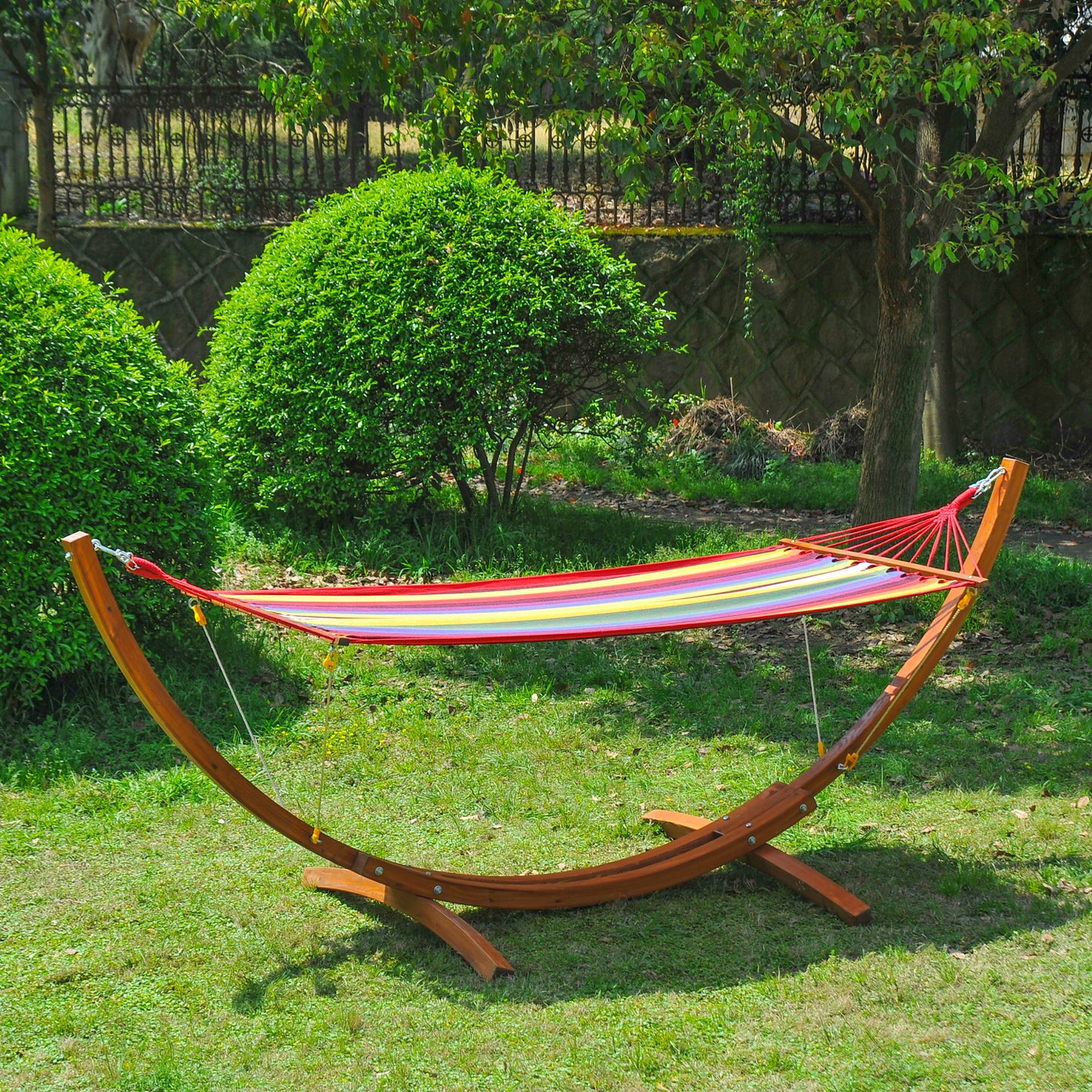 Frame for a top hammock