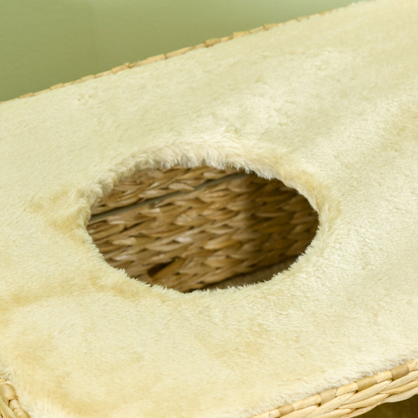 PawHut 95cm Cat Tree Tower for Indoor Cats with Scratching Post Cat House Toy Ball Platform Beige