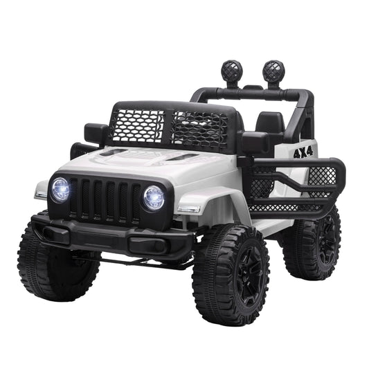 HOMCOM 12V Kids Electric Ride On Car Truck Toy SUV with Remote Control for 3-6 Yrs