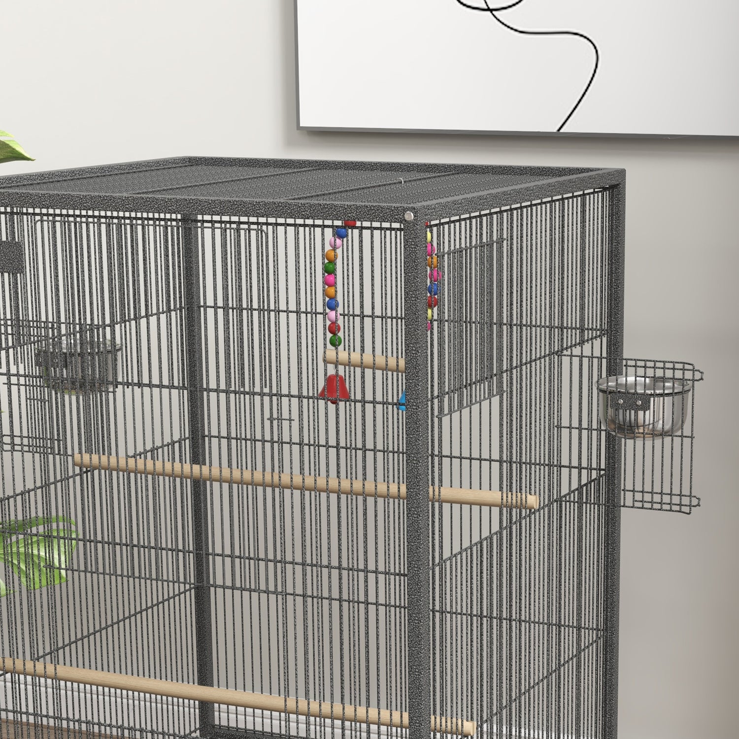 Bird cages for budgies hotsell with stand