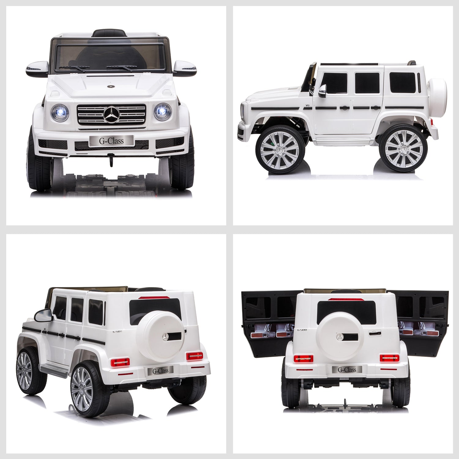 White mercedes toy best sale car