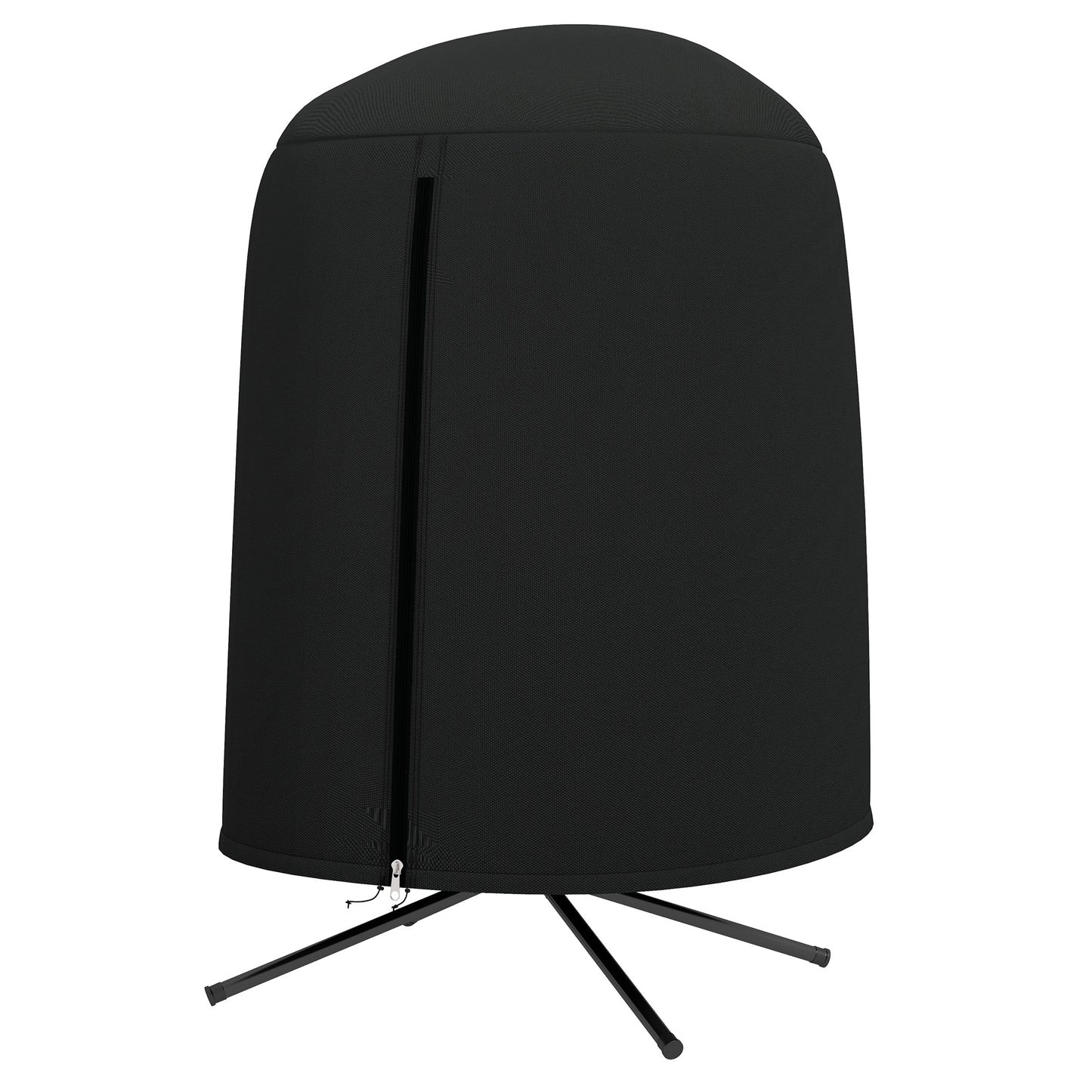Outsunny 190 x Ø128cm Hanging Egg Chair Furniture Cover - Black