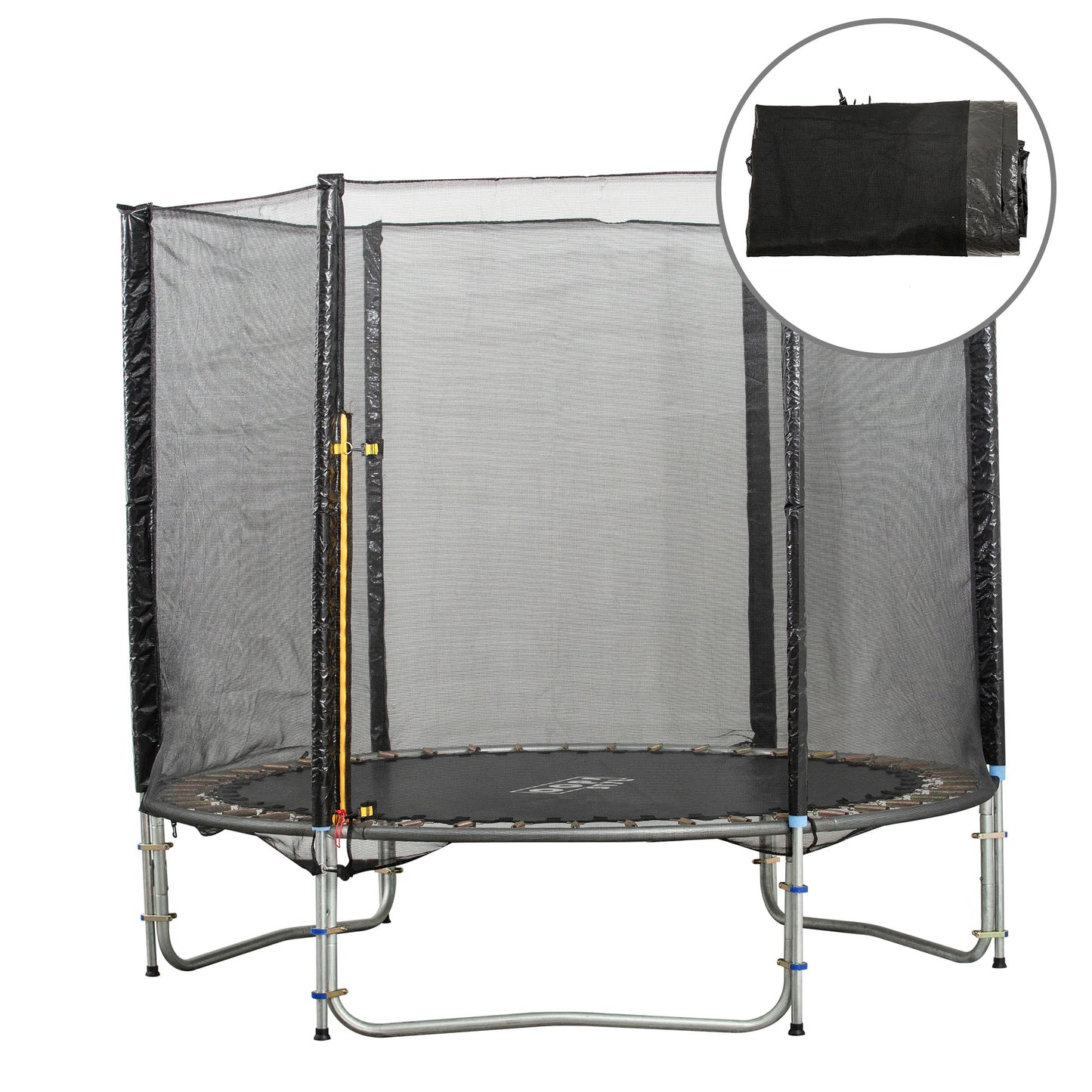 HOMCOM 13ft Trampoline Enclosure Net, Black