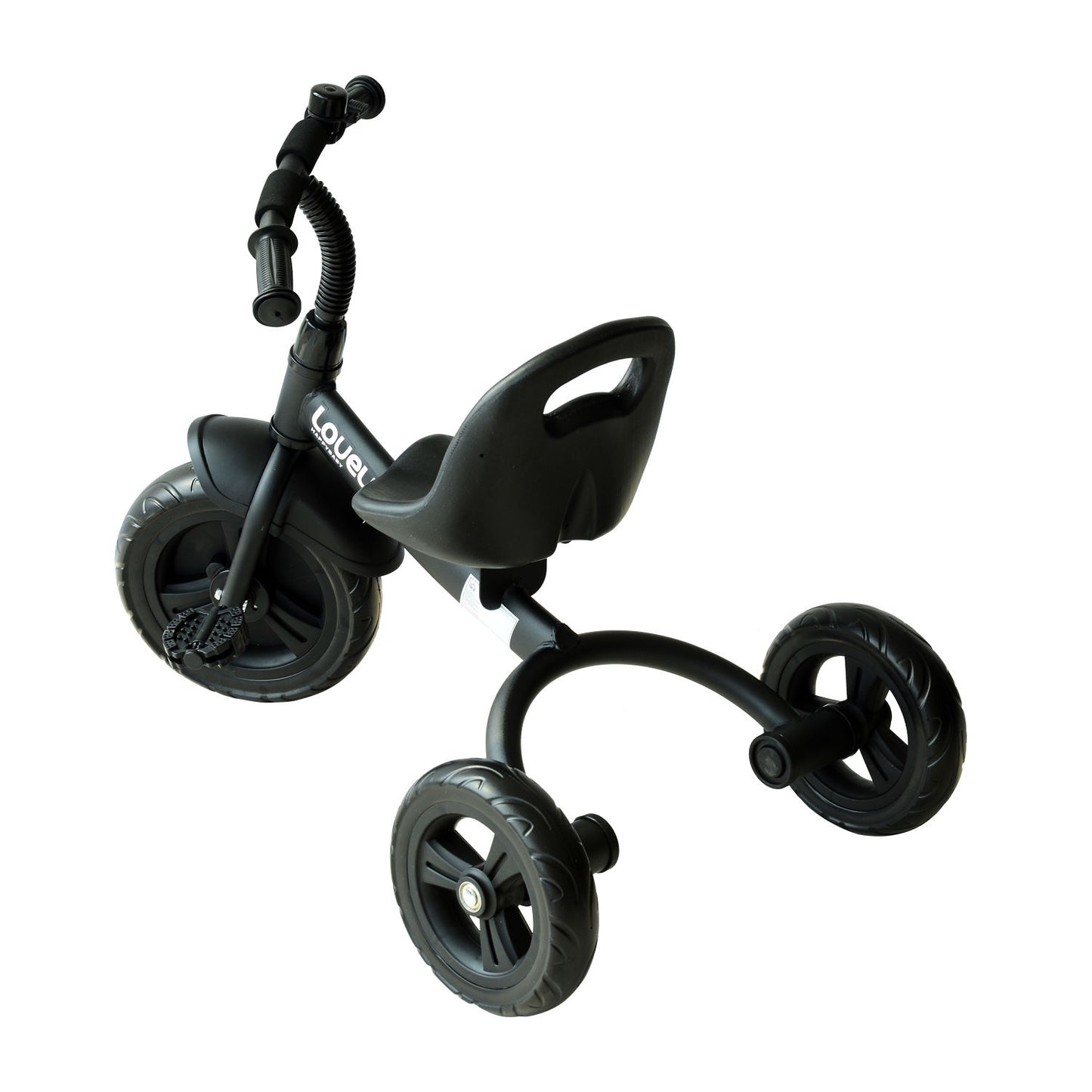 HOMCOM Toddler Three Wheel Plastic Trikes Black