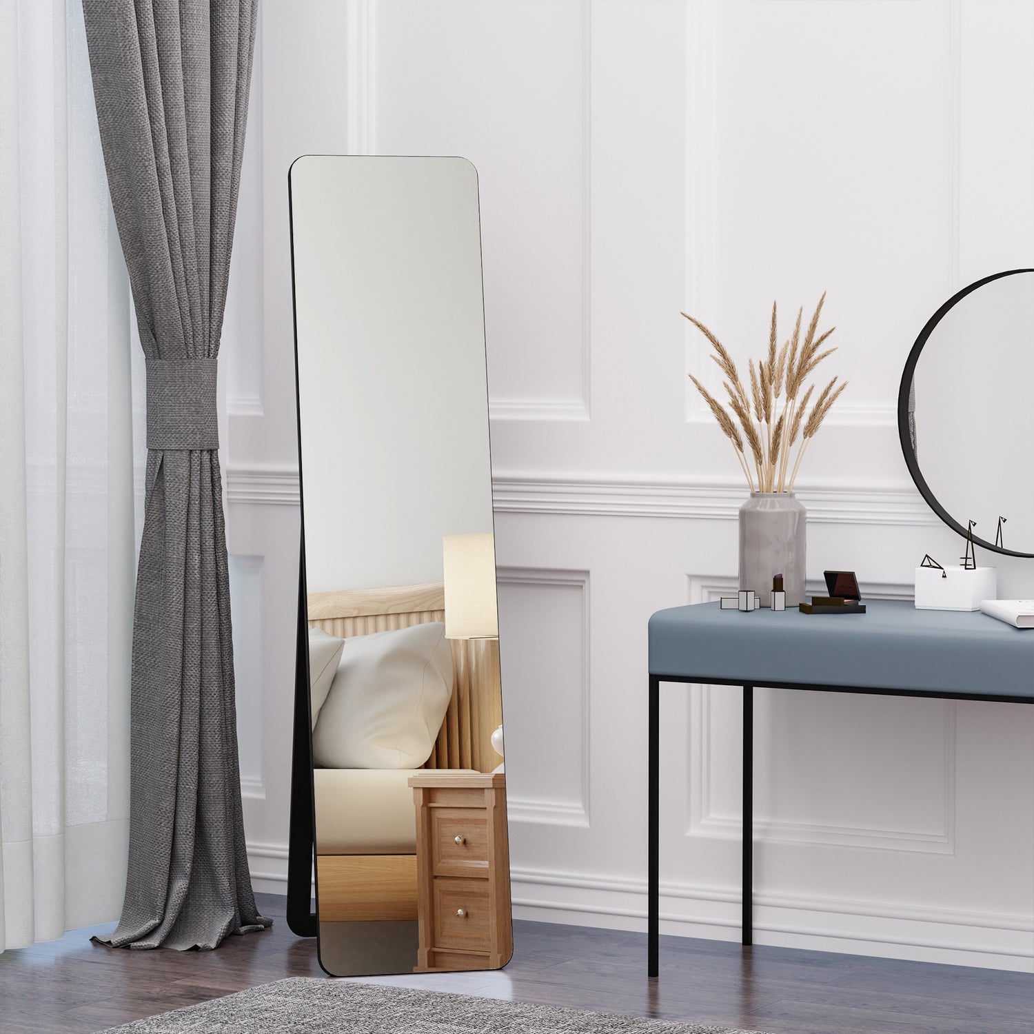 Buy Mavis Wall Mounted Dressing Mirror (Exotic Teak Finish) at 43% OFF  Online | Wooden Street