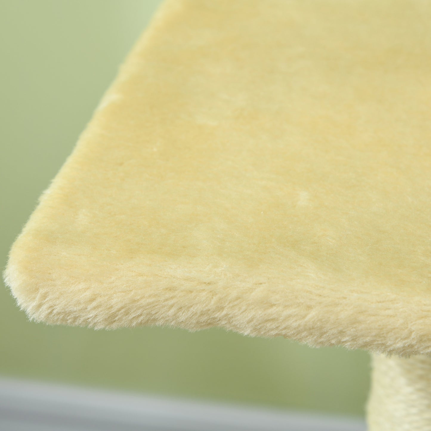 PawHut 72cm Cat Tree with Scratching Post Pad for Indoor Cats Cream White