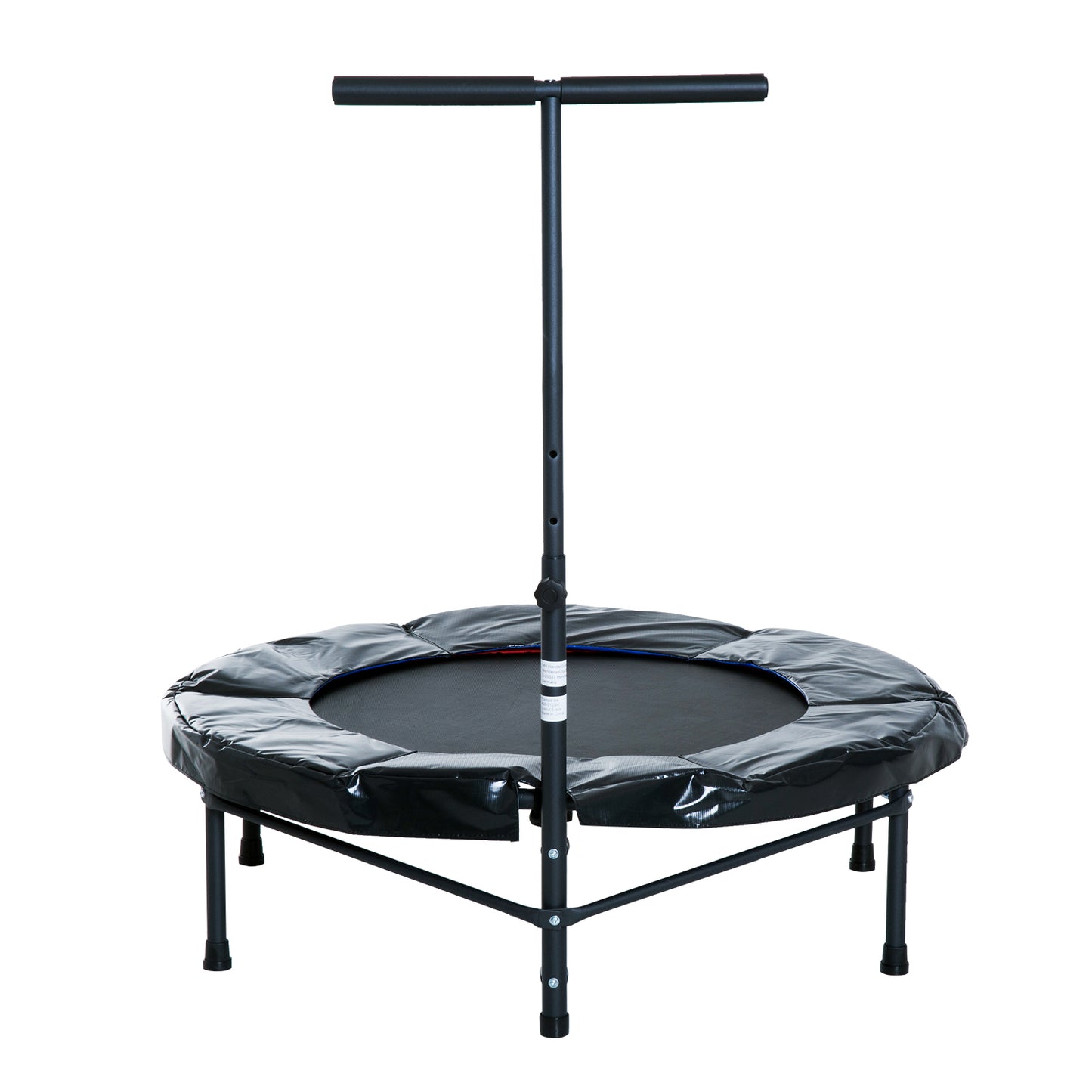 HOMCOM Trampoline Rebounder Adjustable Jumper, 39"-Black