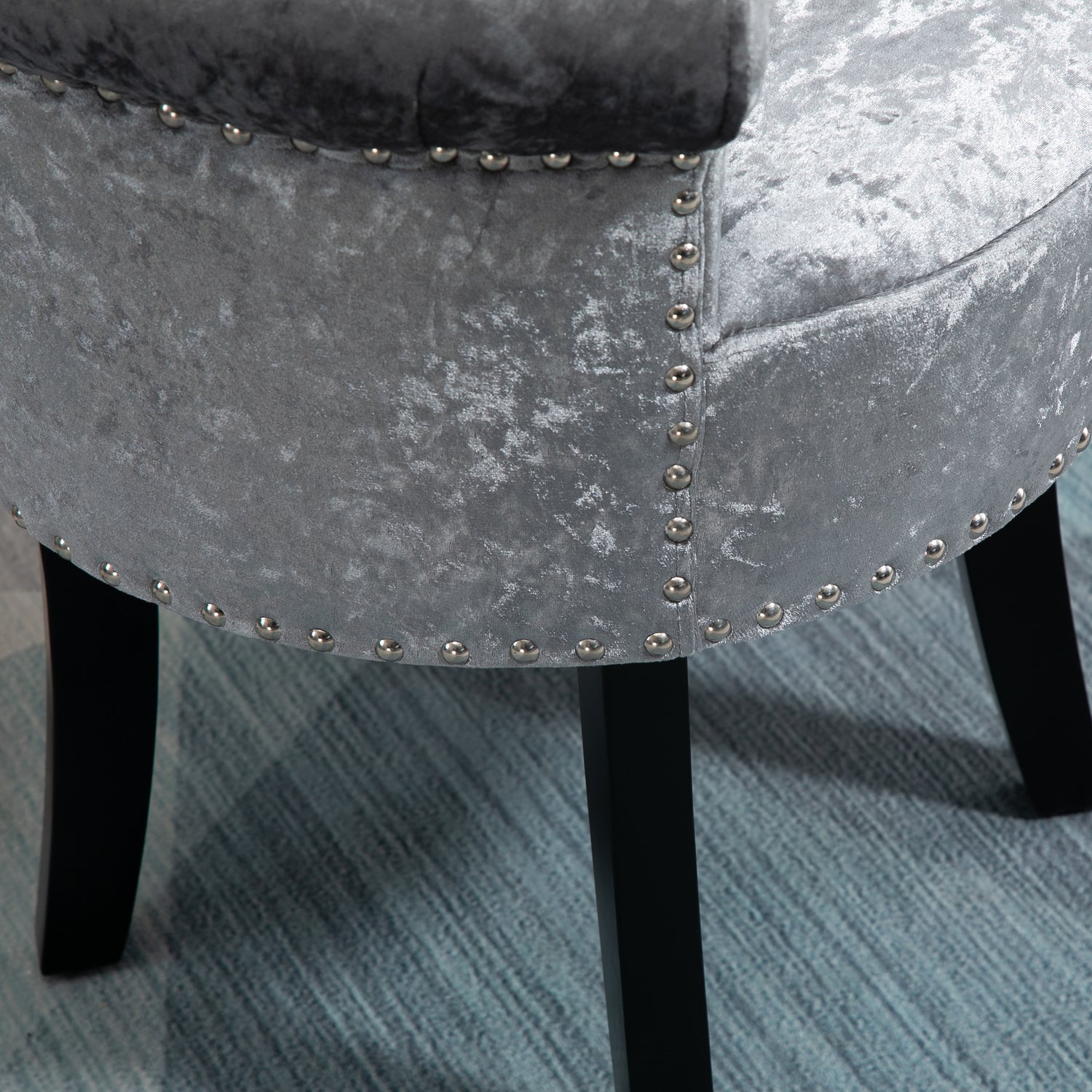 grey crushed velvet dressing table stool Crushed Velvet Dressing Table Chair Grey Velvet Grey Dressing Table Stool With Storage Ulab Grey
